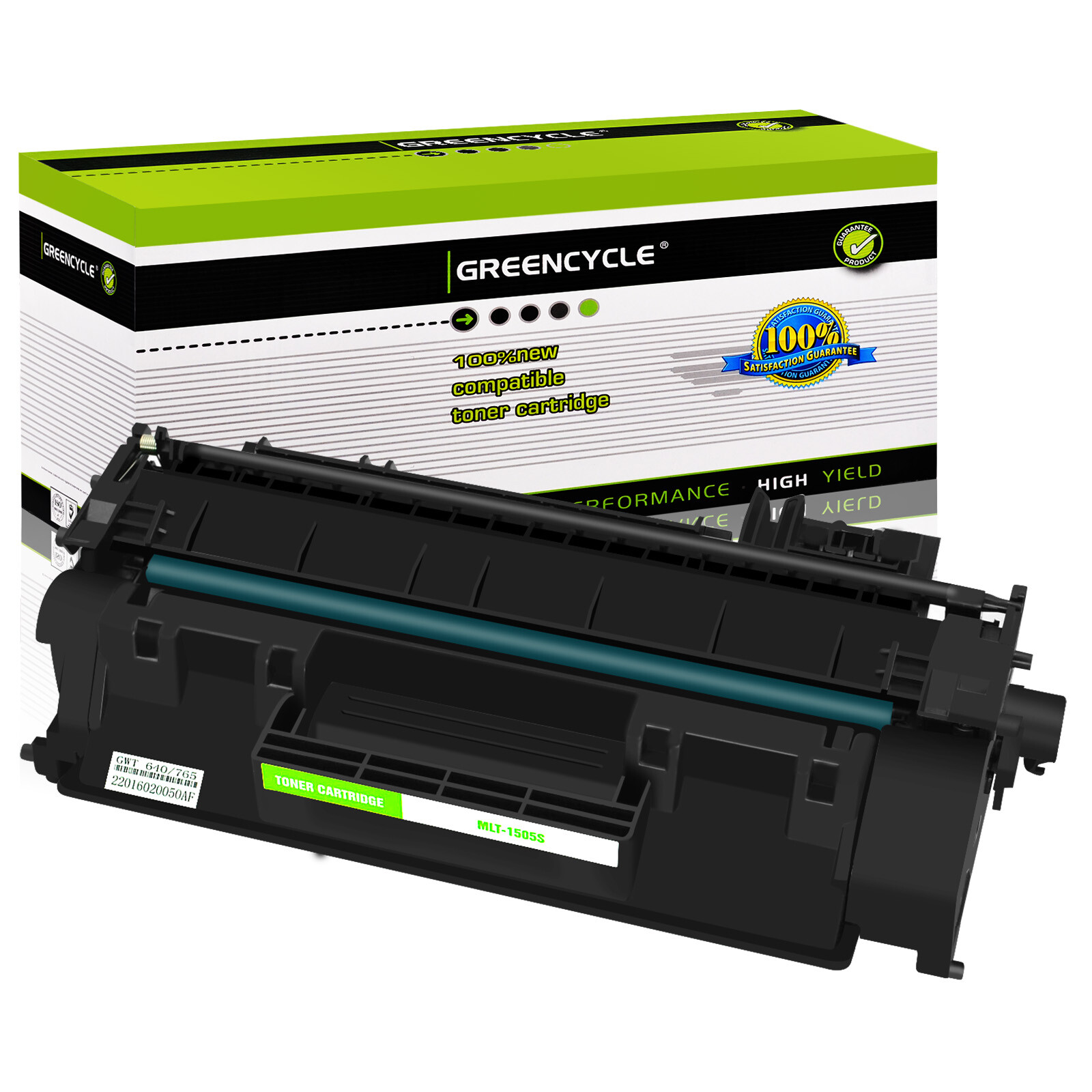 GREENCYCLE CF280A 80A Toner Cartridge Fits for HP LaserJet Pro 400 M401n M425dn