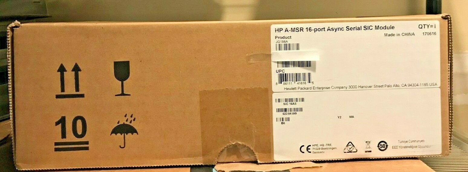 NEW JG186A HP A-MSR 16-Port ASYNC Serial SIC module for JG875A JG732A JG411A 