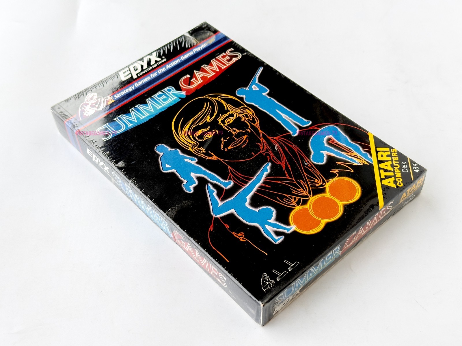 Summer Games - Epyx - 1985 / Atari 8-bit - Sealed