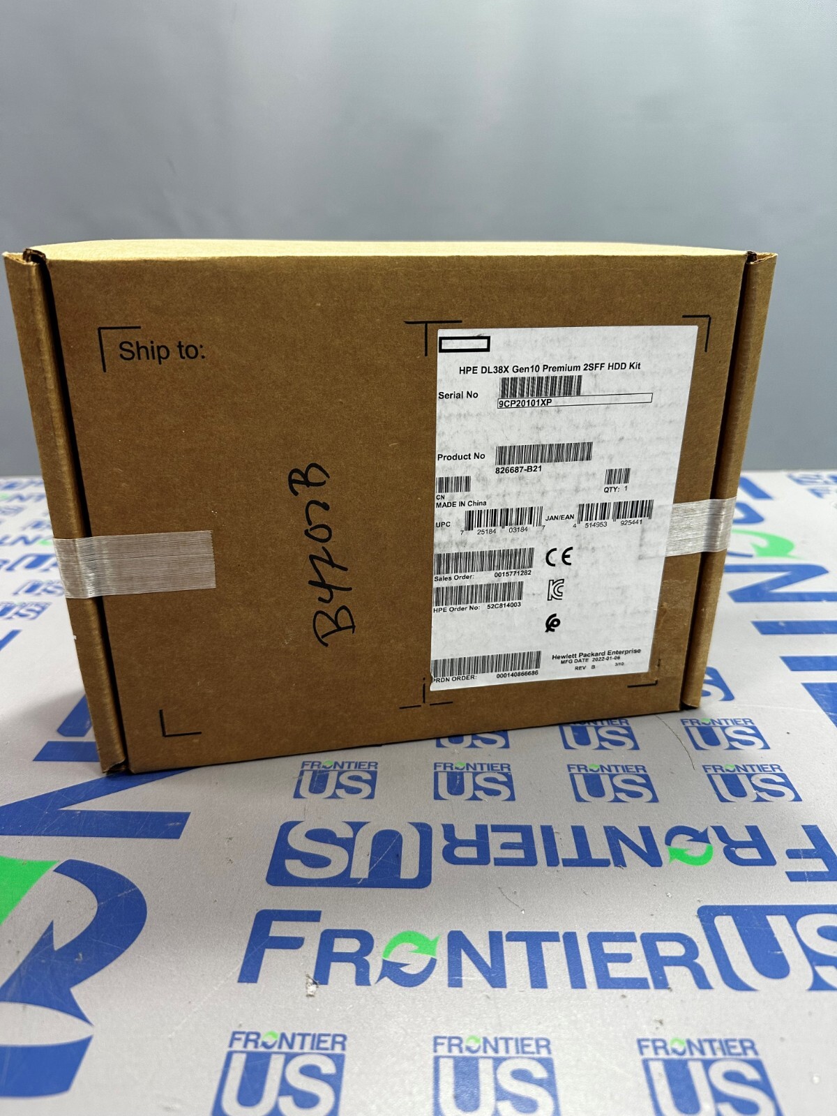 NEW - HPE 826687-B21 HPE DL380 DL385 GEN10 G10 2 SFF HDD KIT 90 Day Warranty