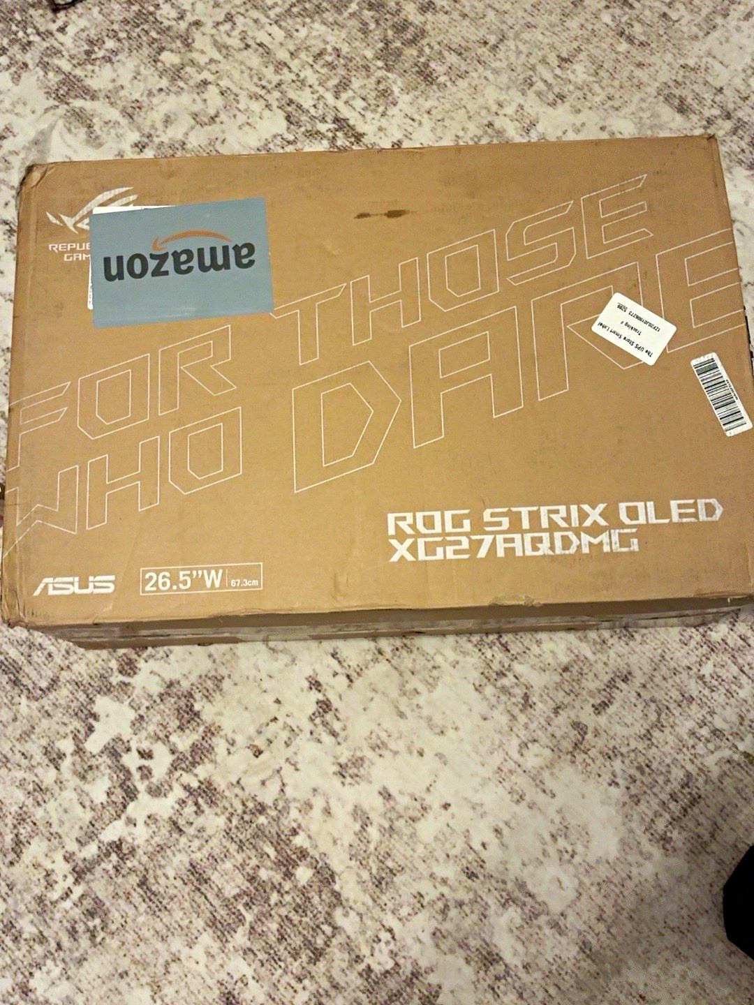 ASUS ROG Strix XG27AQDMG 27” OLED QHD 240Hz Gaming Monitor BRAND NEW Open Box