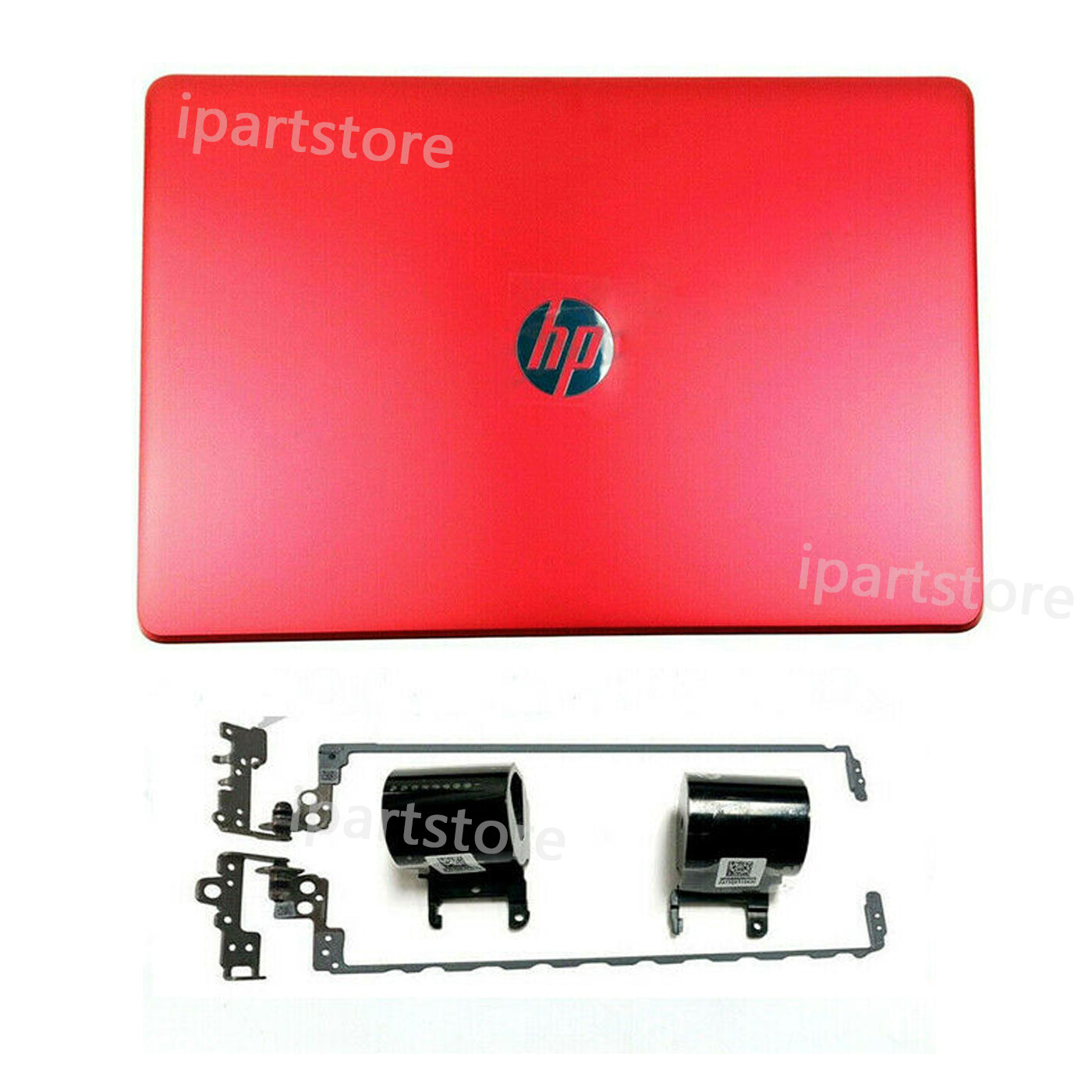 New For HP 15-BS234WM 15-BS244WM Hinges With LCD BACK COVER Red L03441-001 Set