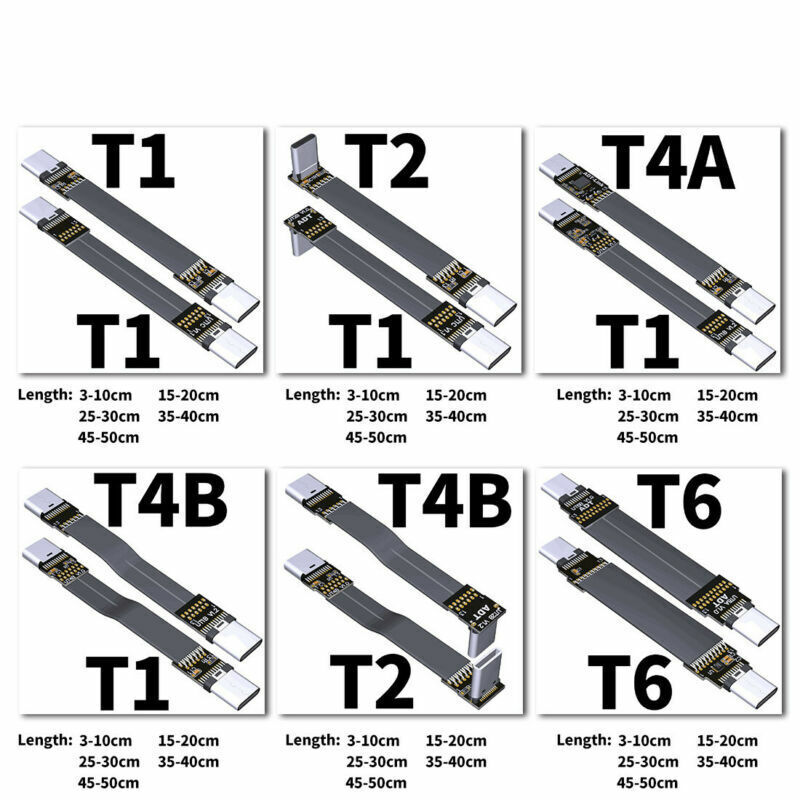 ADT-Link USB 3.1 Type C To Type C Extension Cable 3A Gen2 x 2 EMI Shielding