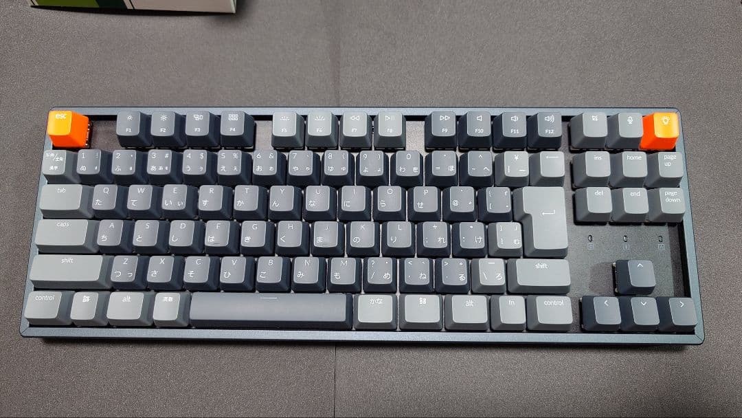 Keychron K8 Tkl Keyboard Japanese Layout Red Switch Rgb Bluetooth