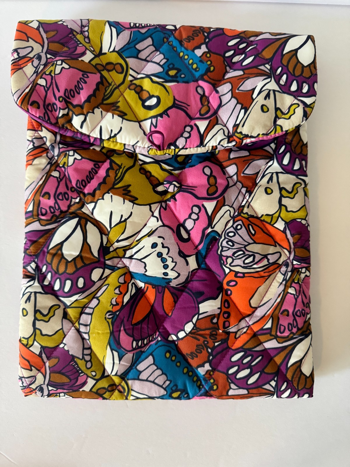 Vera Bradley Quilted Laptop Sleeve 13"x10"