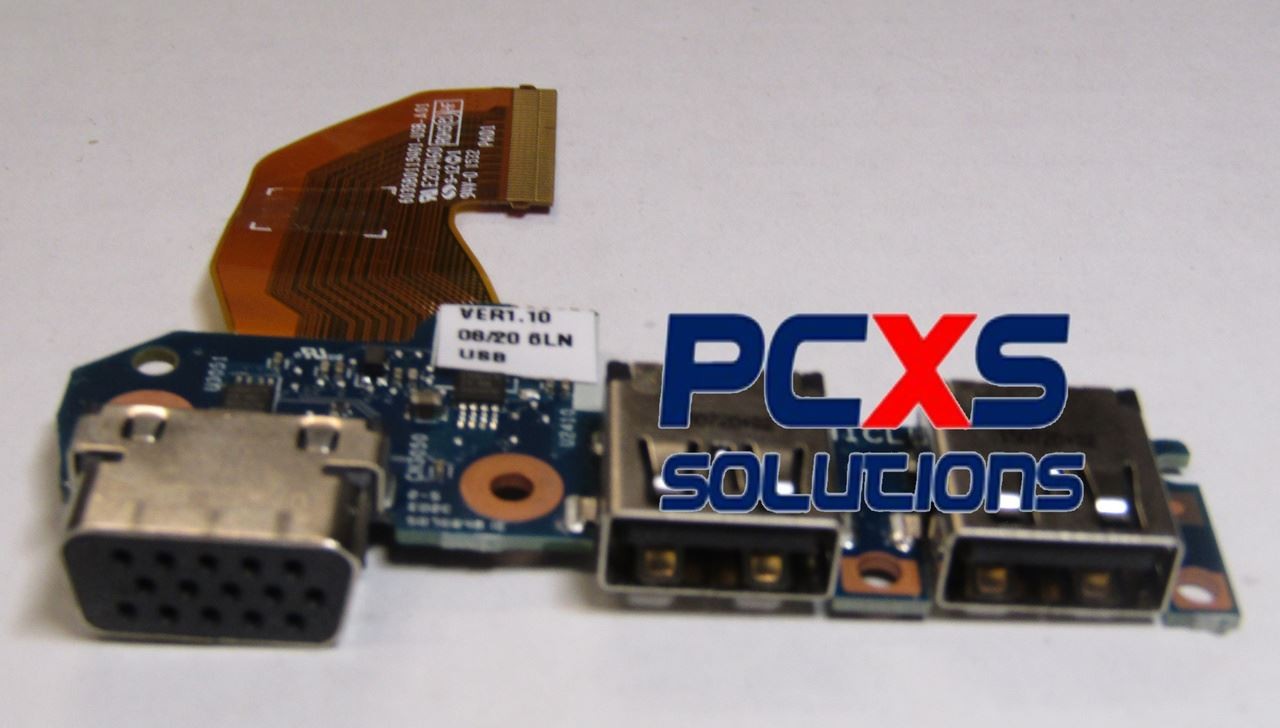 USB and VGA connector board - Includes connector cable - 784455-001