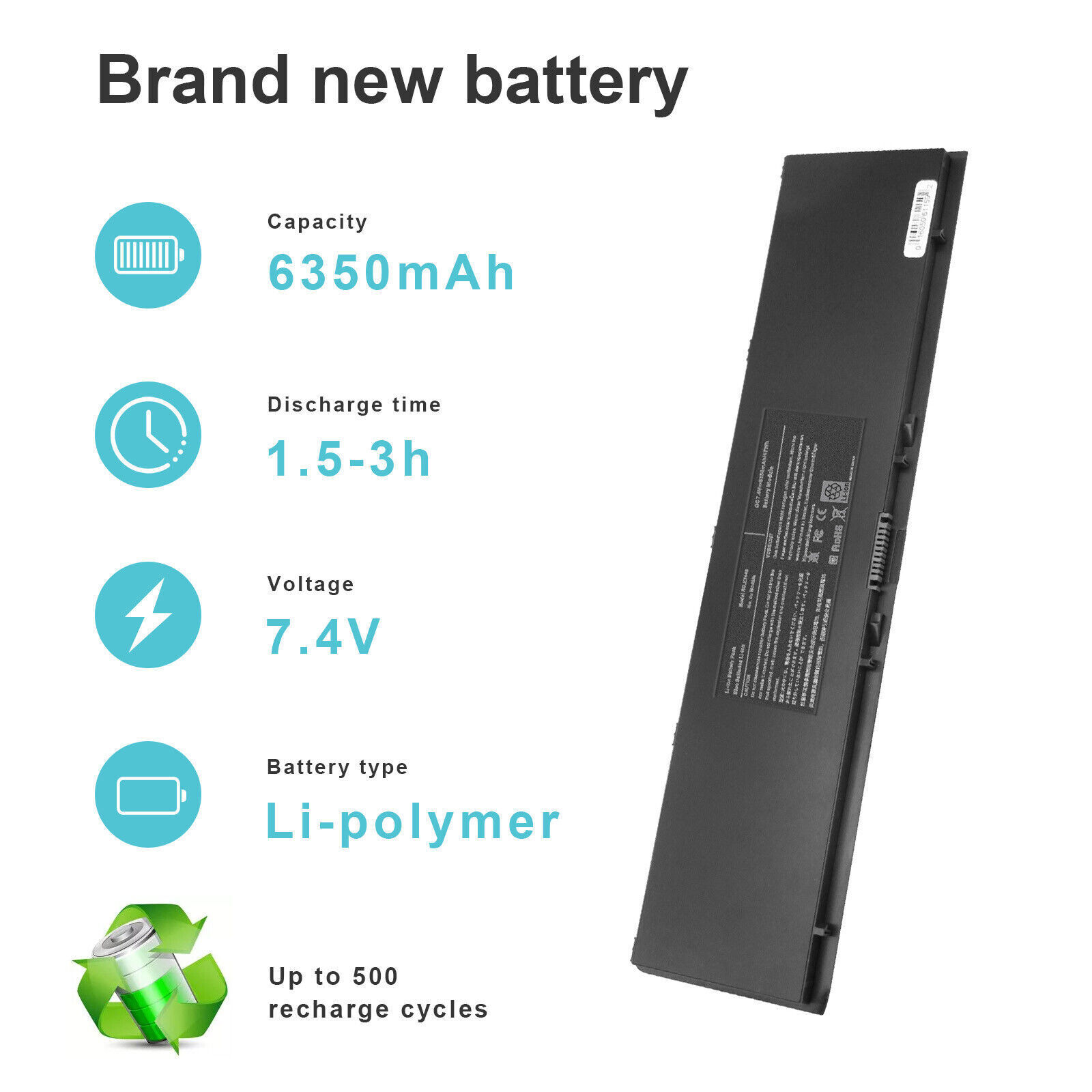 🧡LOT 30X E7440 Battery For Dell Latitude 14 7000 E7450 E7420 3RNFD PFXCR 34GKR