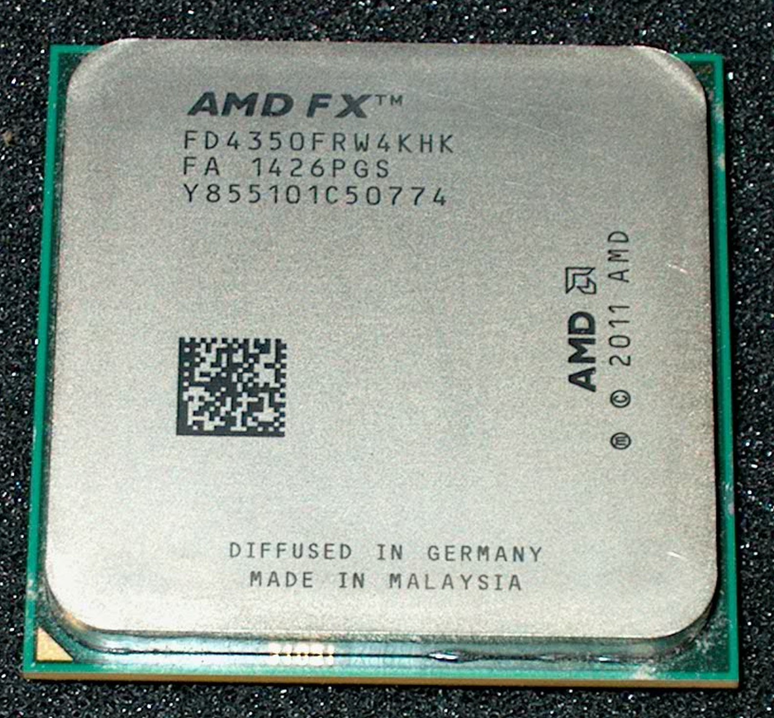 AMD FX-4350  4.2 GHz QUAD-CORE PROCESSOR , FD4350FRW4KHK, AM3+, US SELLER