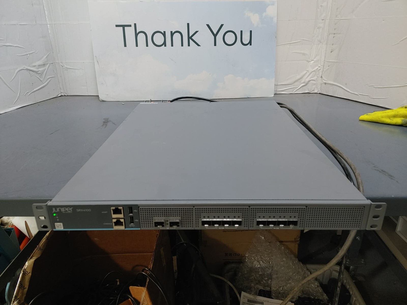 Juniper Networks SRX4100 AC Service Gateway Appliance 8 Port 10G SFP+ Dual PSU