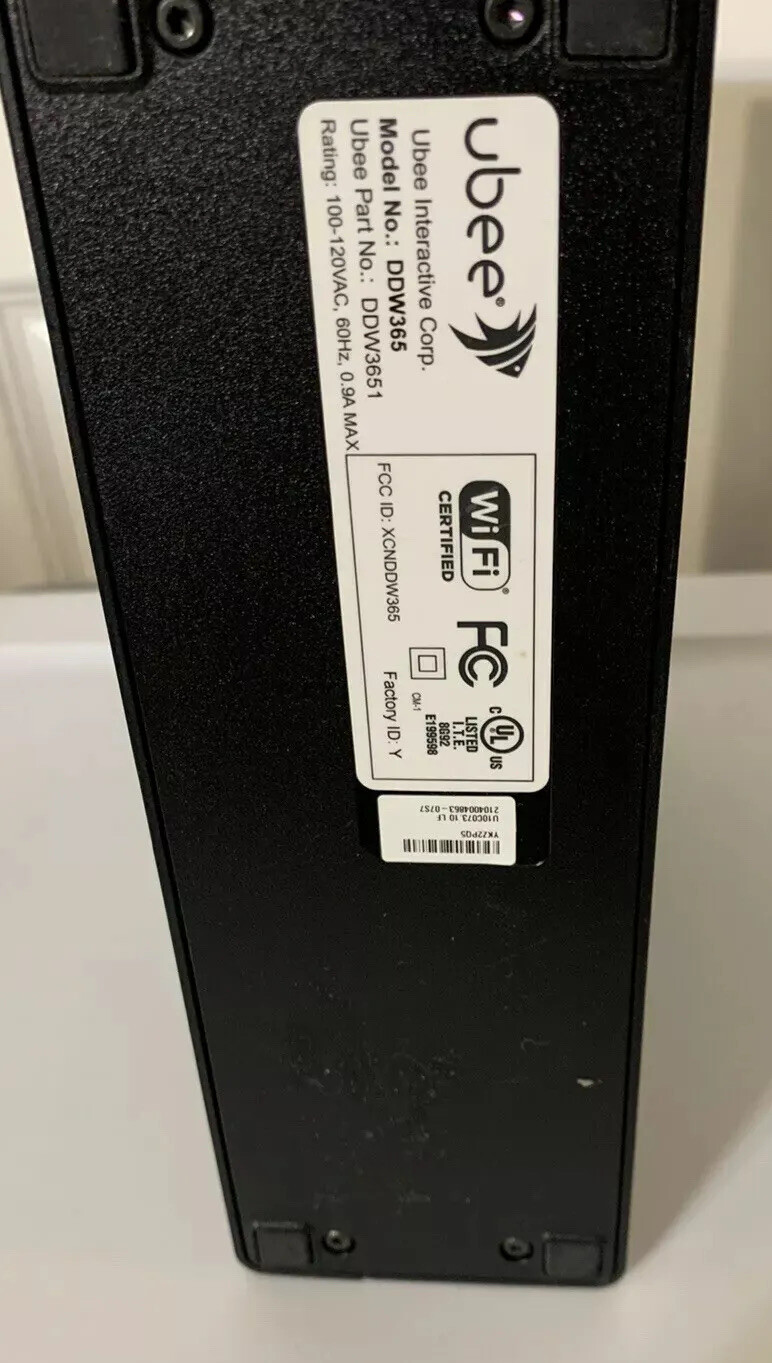Ubee DDW365 DOCSIS 3.0 Cable Modem 8x4 Wireless Router Gateway WiFi 802.11n