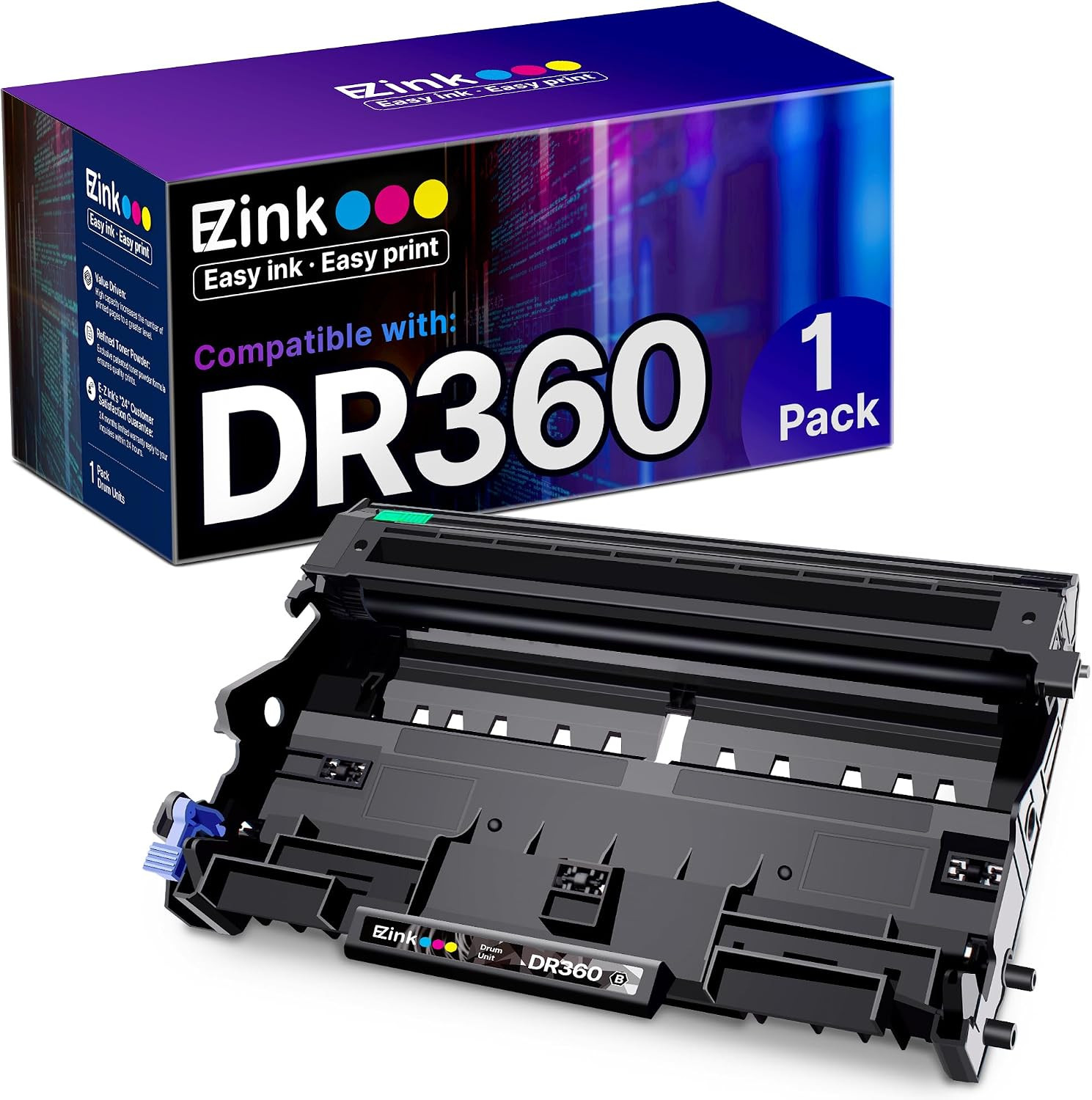 DR360 Drum Unit (Not Toner) Replacement for Brother DR360 DR 360
