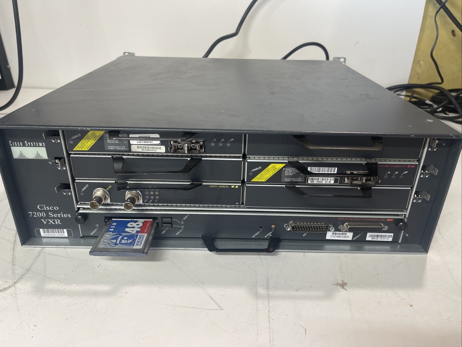 Cisco 7200 Series VXR W/cards 