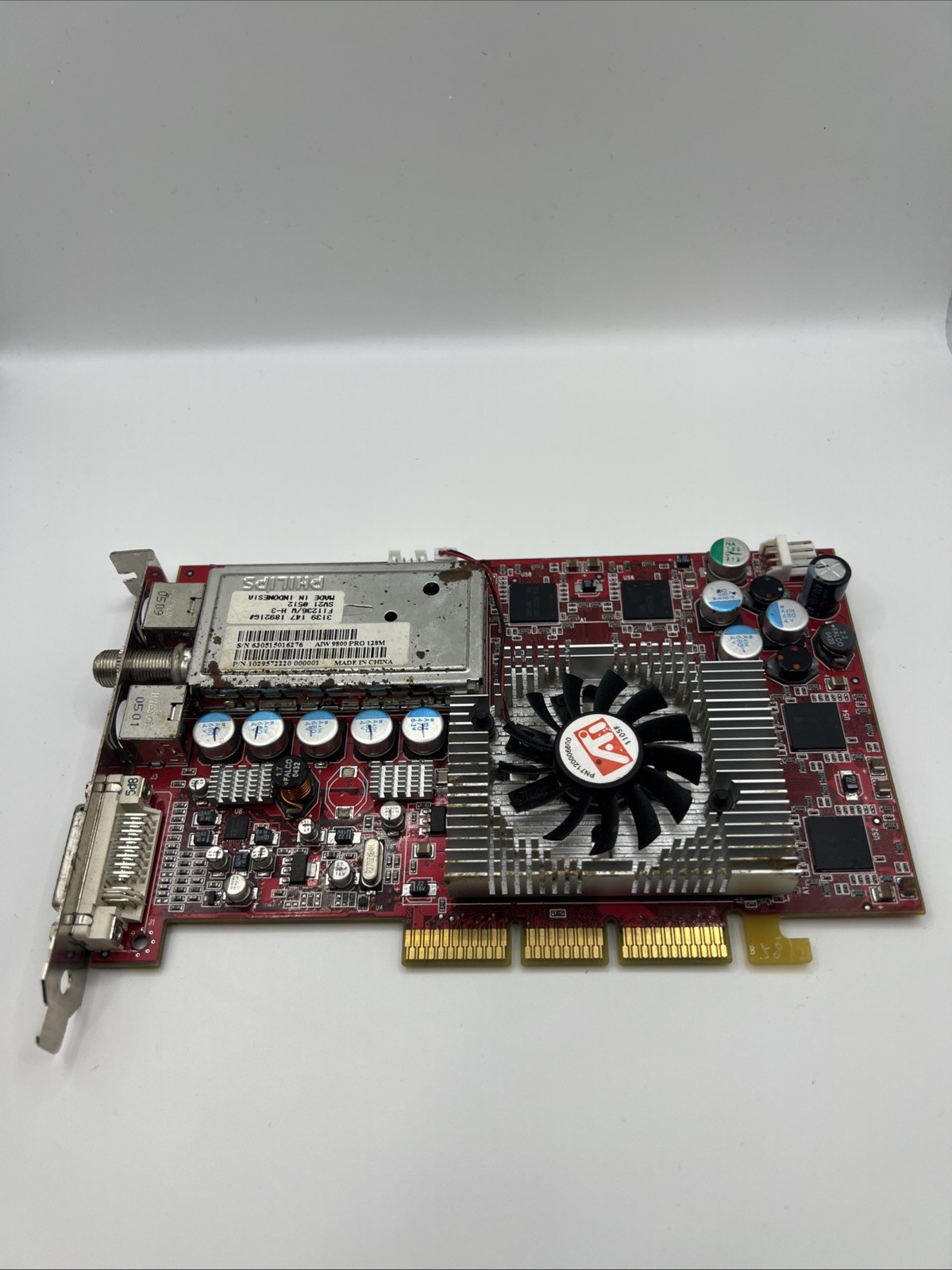 ATI All in Wonder Radeon 9800 PRO AIW 128MB DDR AGP 8x Graphics Card PARTS ONLY