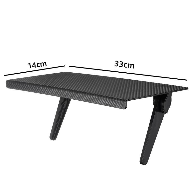 Adjustable Screen Top Shelf Storage Rack Organizer for TV and Computer Monitor