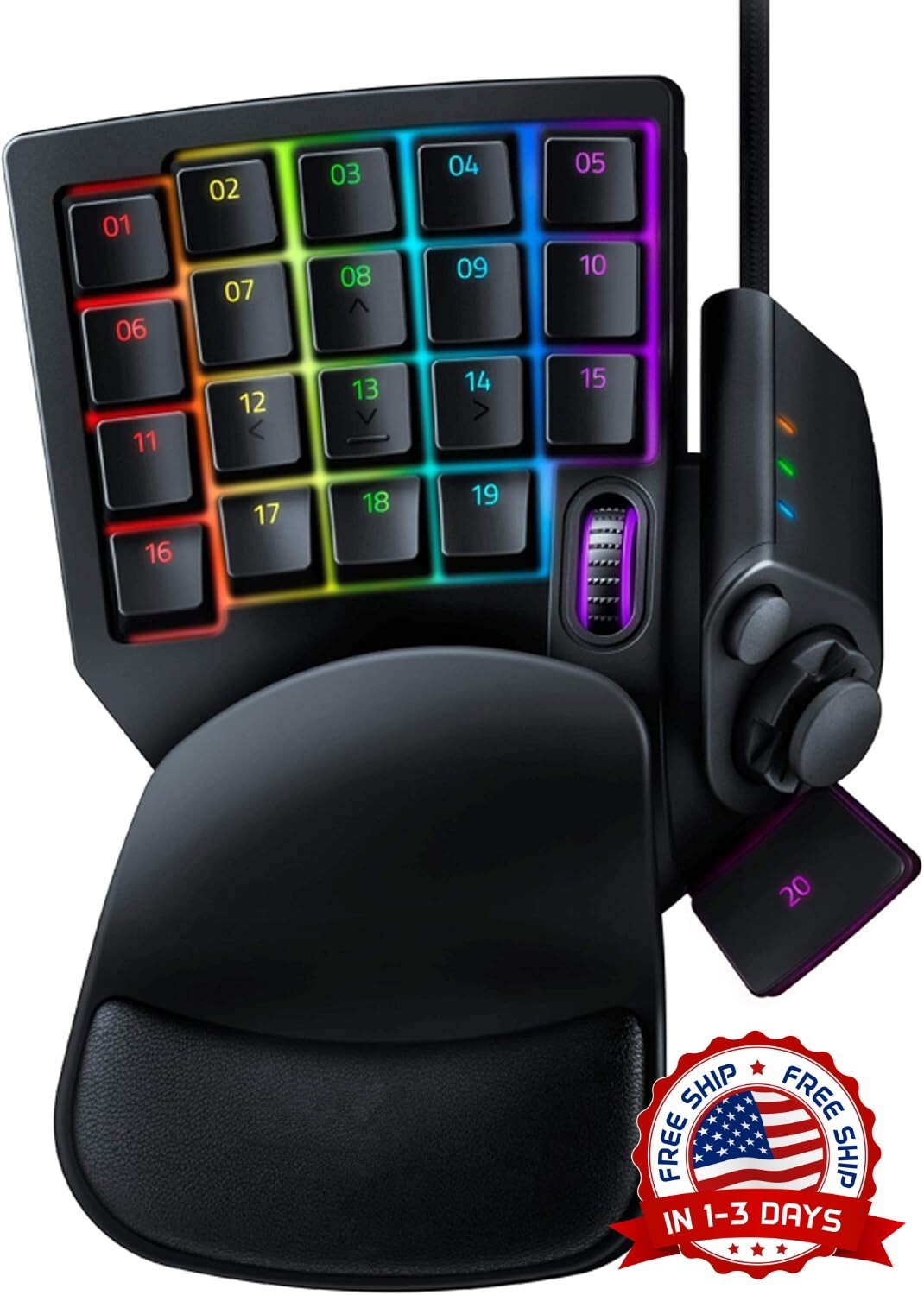 Teclado Para Juegos: Interruptores De Membrana Mecánicos - Teclado Para Una Mano