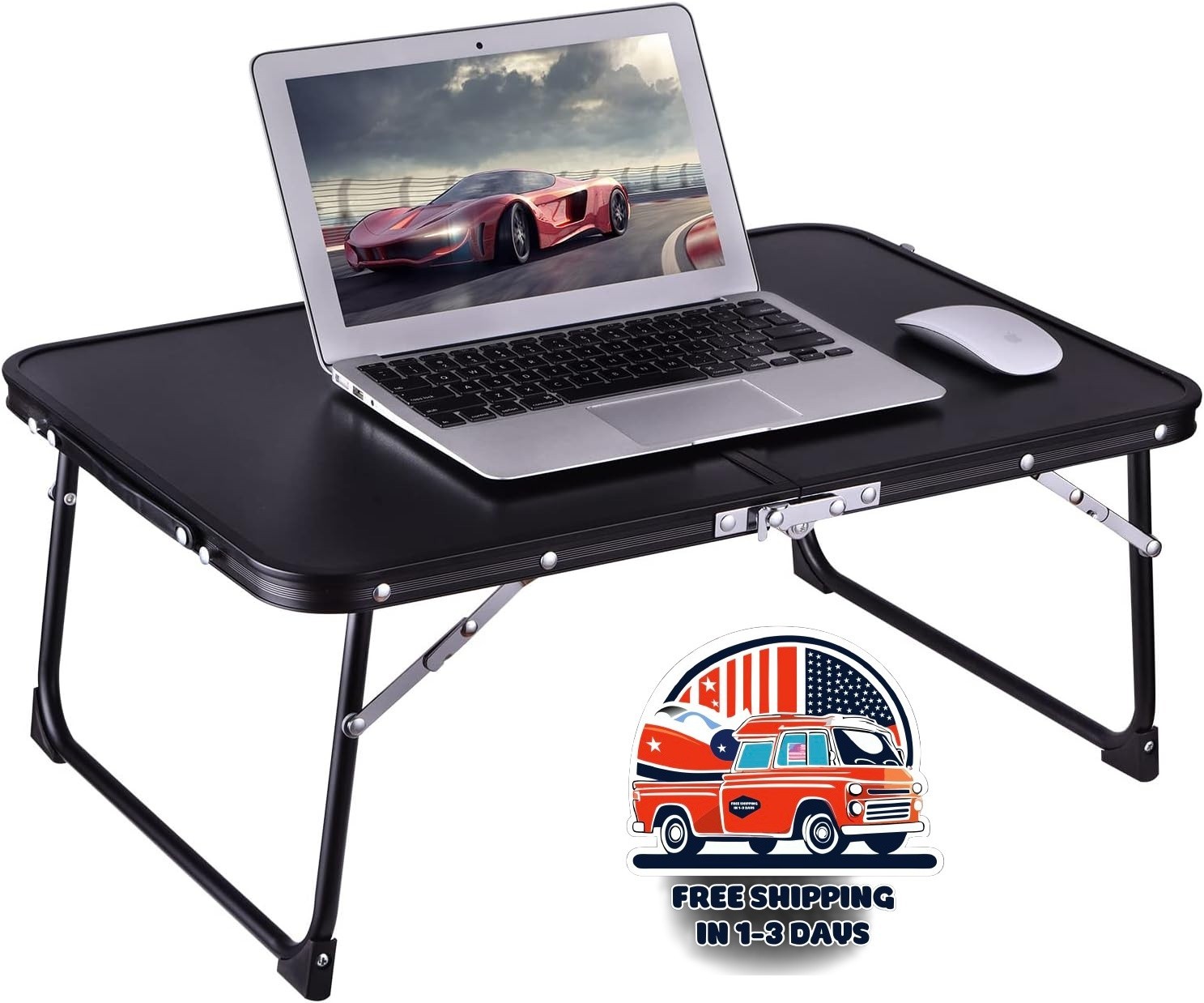 Mesa De Ordenador Escritorio Para Cama Laptop Portatil Plegable Color Nergo NEW
