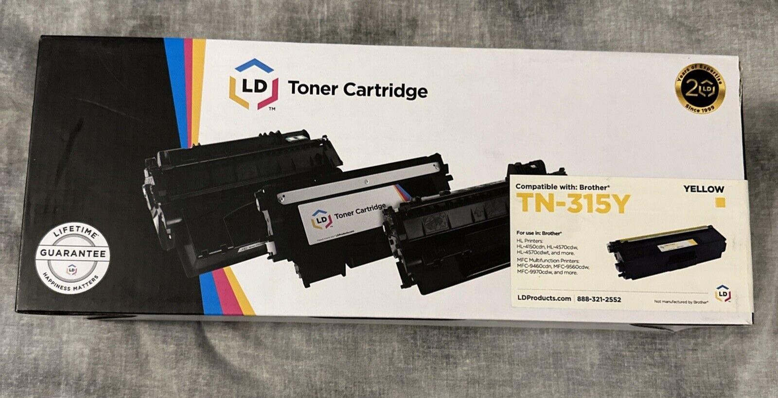 LD TN315Y TN315 Yellow Laser Toner Cartridge for Brother HL-4570cdwt MFC-9970cdw