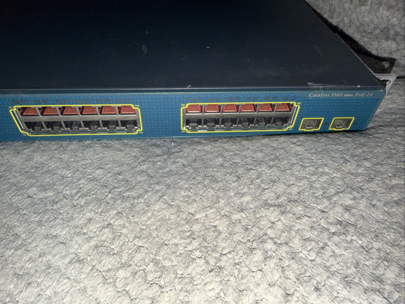 Cisco Catalyst 3560 WS-C3560-24PS-S V06 24-Port Gigabyte PoE - Network Switch