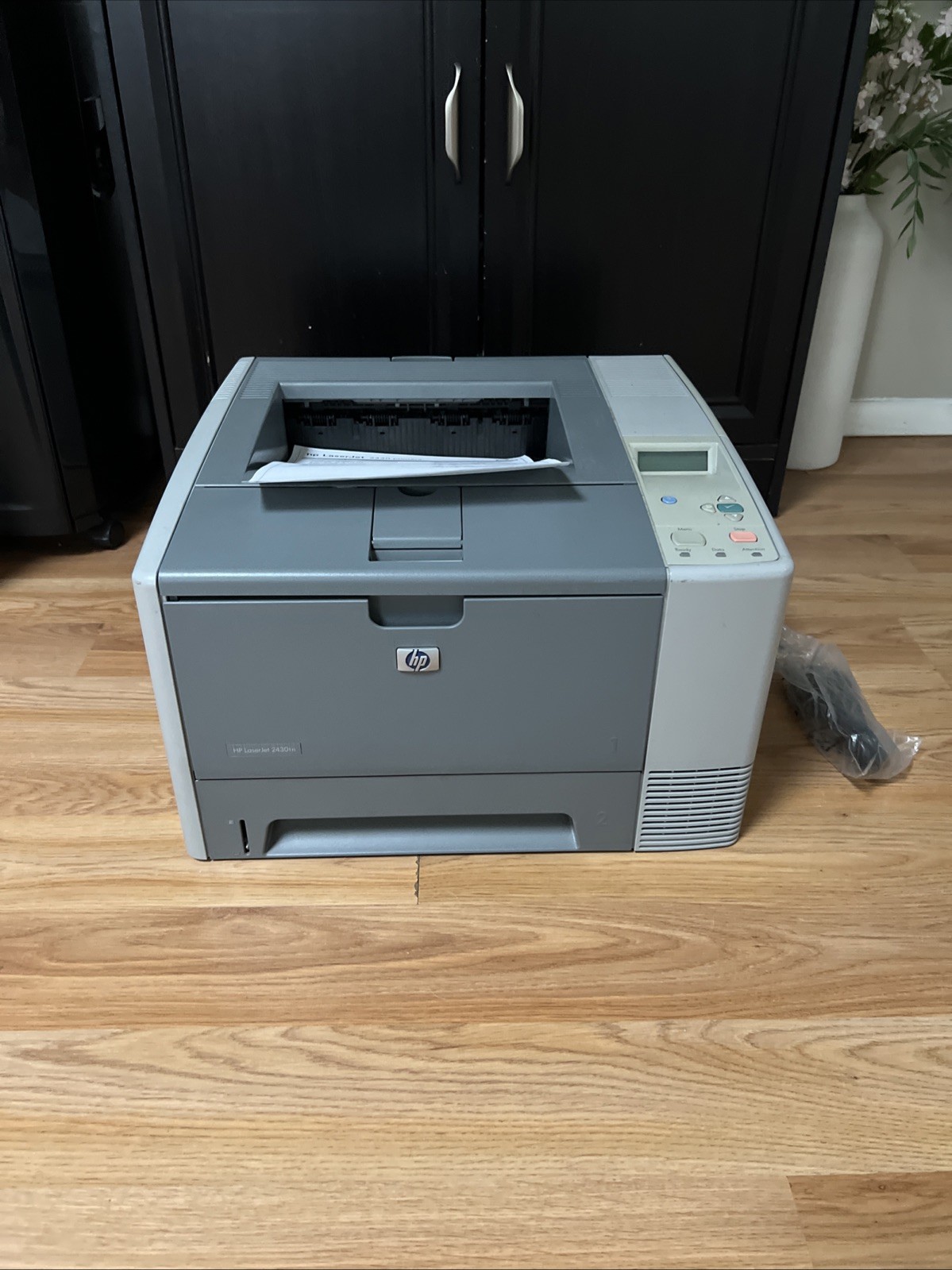HP LaserJet 2430n Workgroup Laser Printer 125k Pages New Pick up rollers