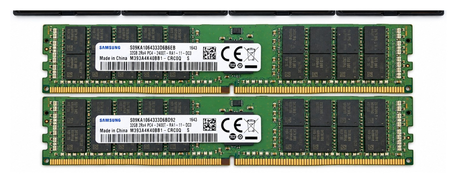 Samsung 256GB (8x32GB) DDR4 2400 ECC REG RDIMM M393A4K40BB1-CRC 2Rx4 Server RAM