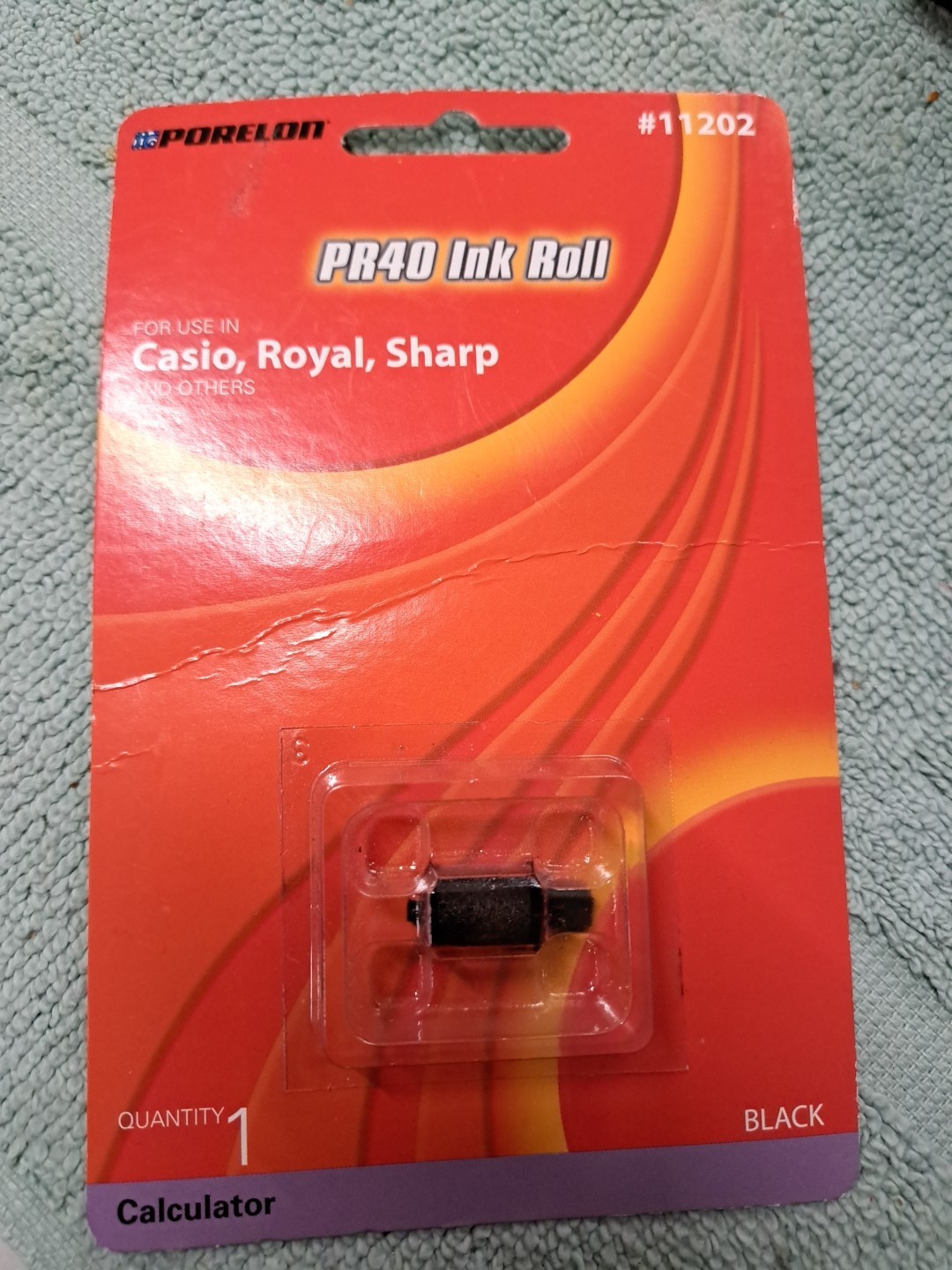 Porelon PR40 Ink Roll Replacement Casio Royal Sharp Canon Aurora 11202 NEW