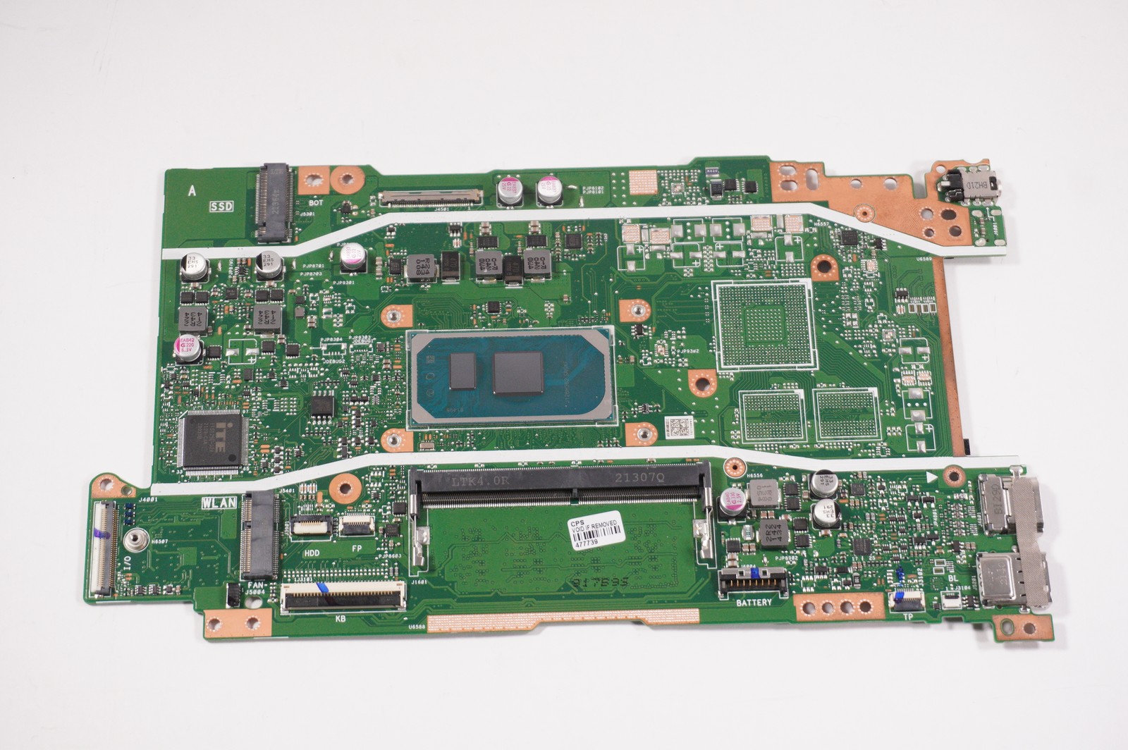 90NB0SR0-R00090 Asus Intel Core i3-1005G1 4GB Motherboard X515JA-212.V15BB-11