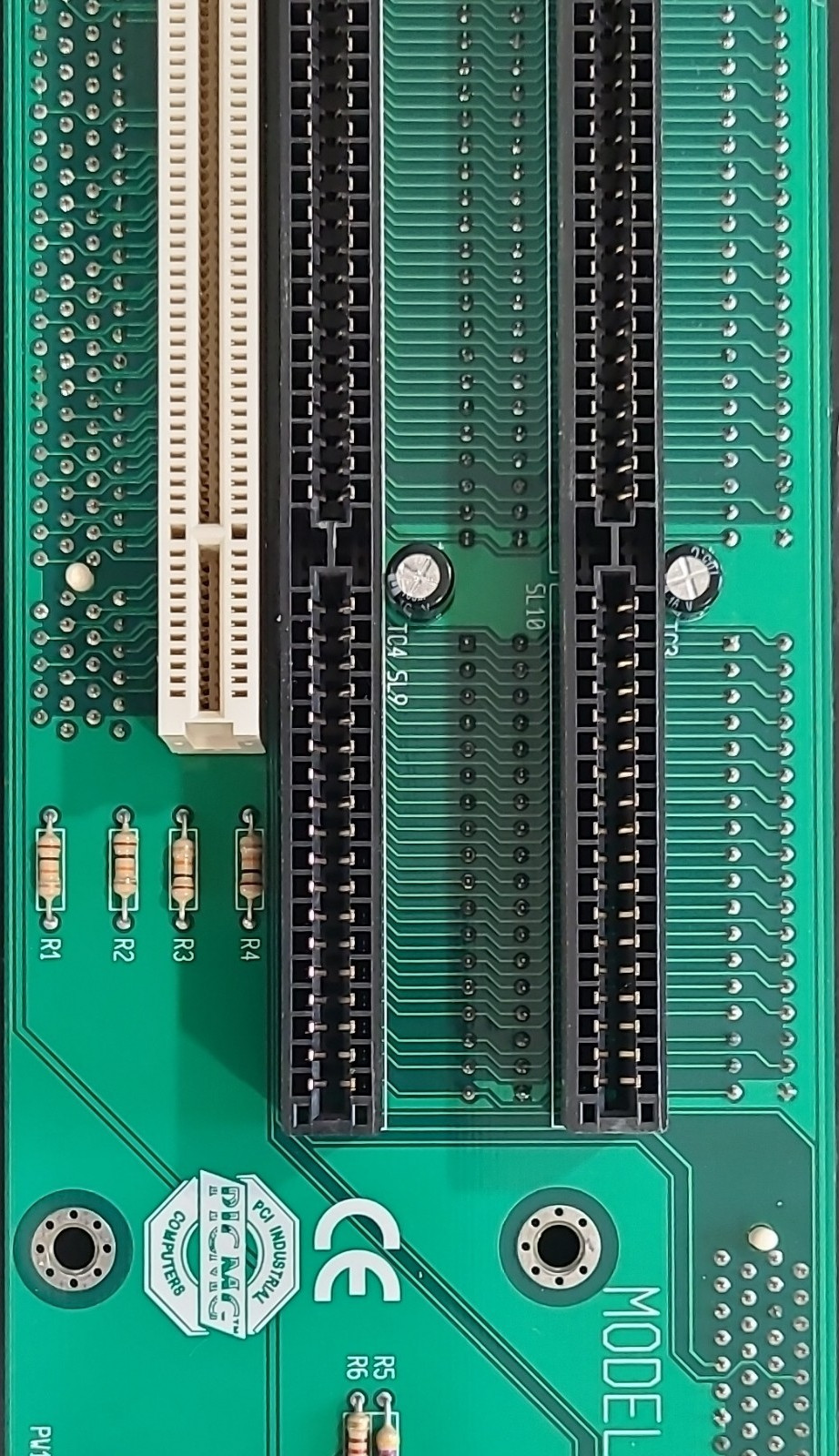 PICMG ISA/PCI Riser Backplane Adapter Board, Vintage