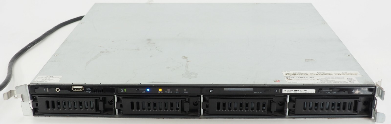Buffalo TeraStation TS-RX8.0TL/R5 with 4x 2.0 TB 