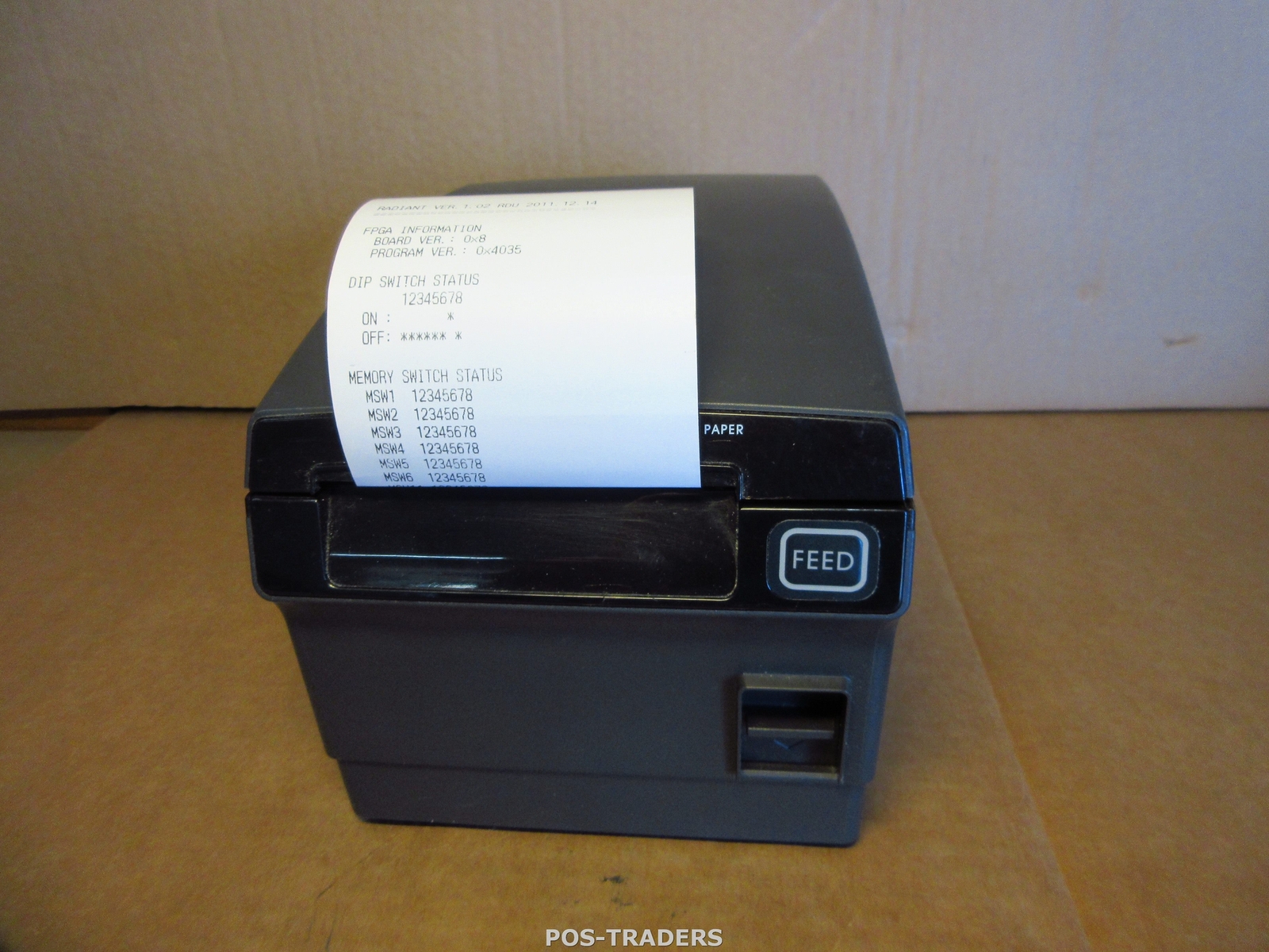Samsung Bixolon SRP-F310 USB NETWORK Thermal Receipt POS Printer Black TESTED