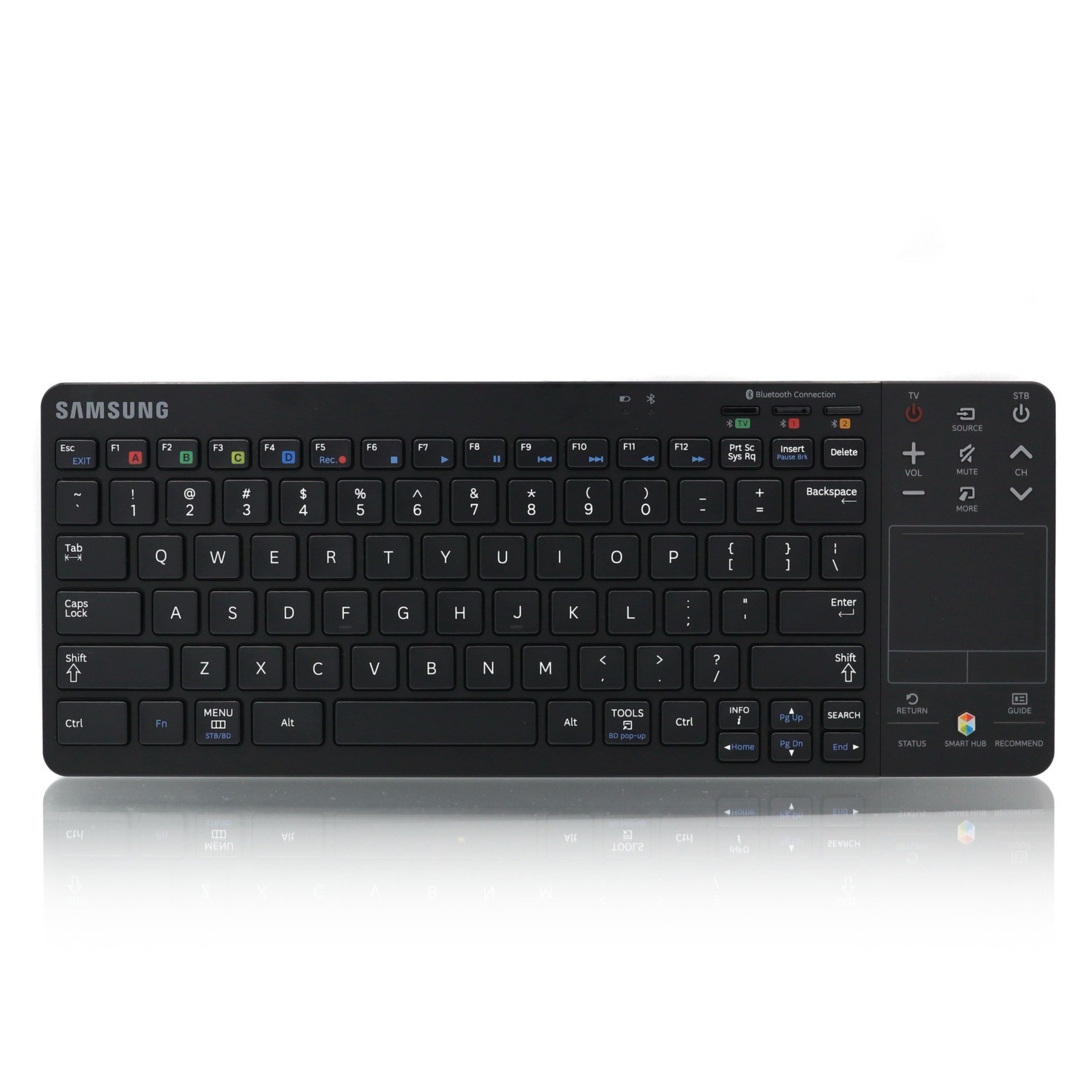 Samsung Smart Wireless Keyboard VG-KBD2000 Black Bluetooth Touchpad TV Remote