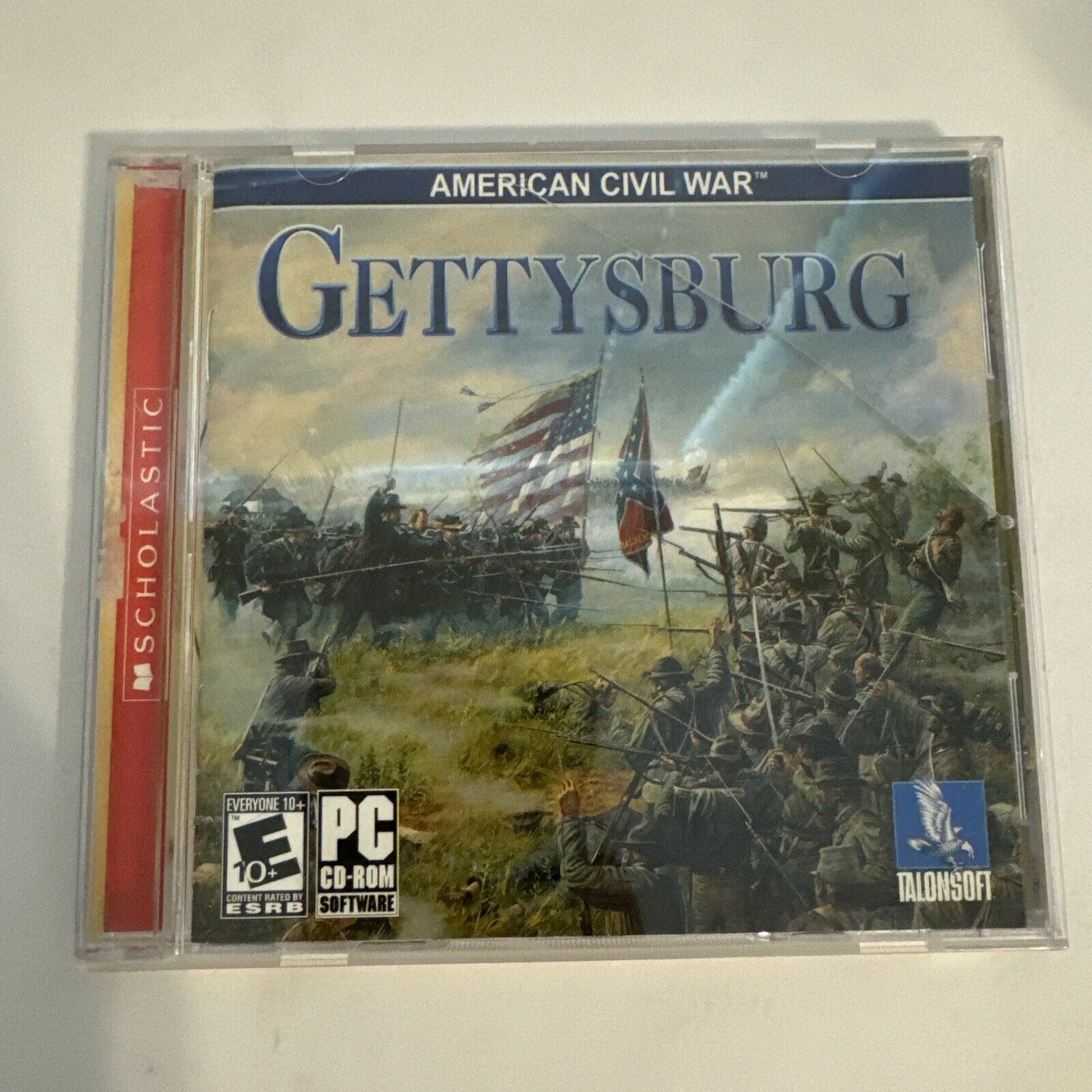 American Civil War Gettysburg Scholastic Talonsoft PC CD-ROM Game
