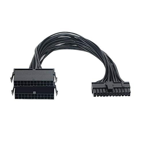 24 Pin 20+4 Dual Multiple PSU Power Supply Cable Splitter Adapter for ATX Mot...