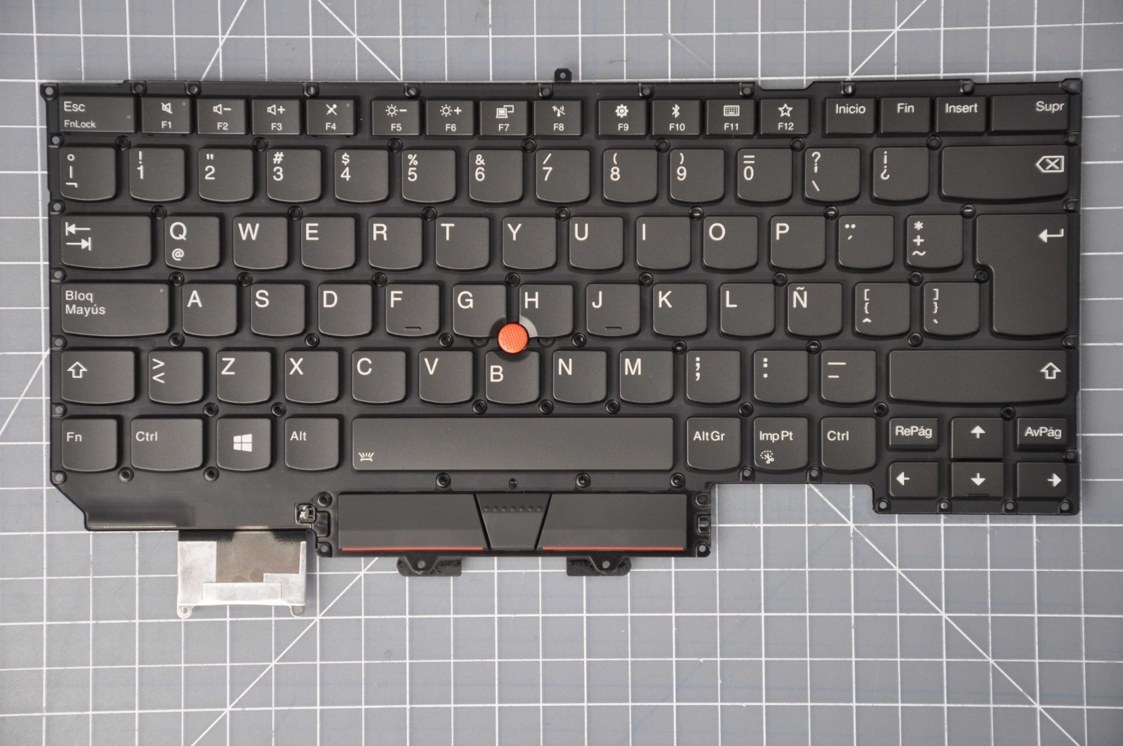 LENOVO  GRP_KBD_Bzl_LAS, FPR_NFC, BK, SUN ONLY KBD FOR PARTS 01YR659 