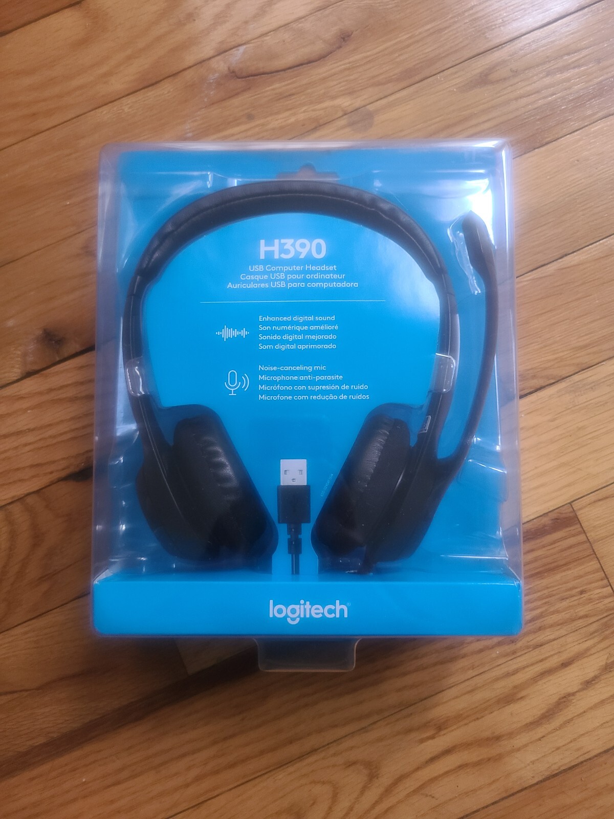 Logitech Clear Chat H390 USB Headset, retail $30