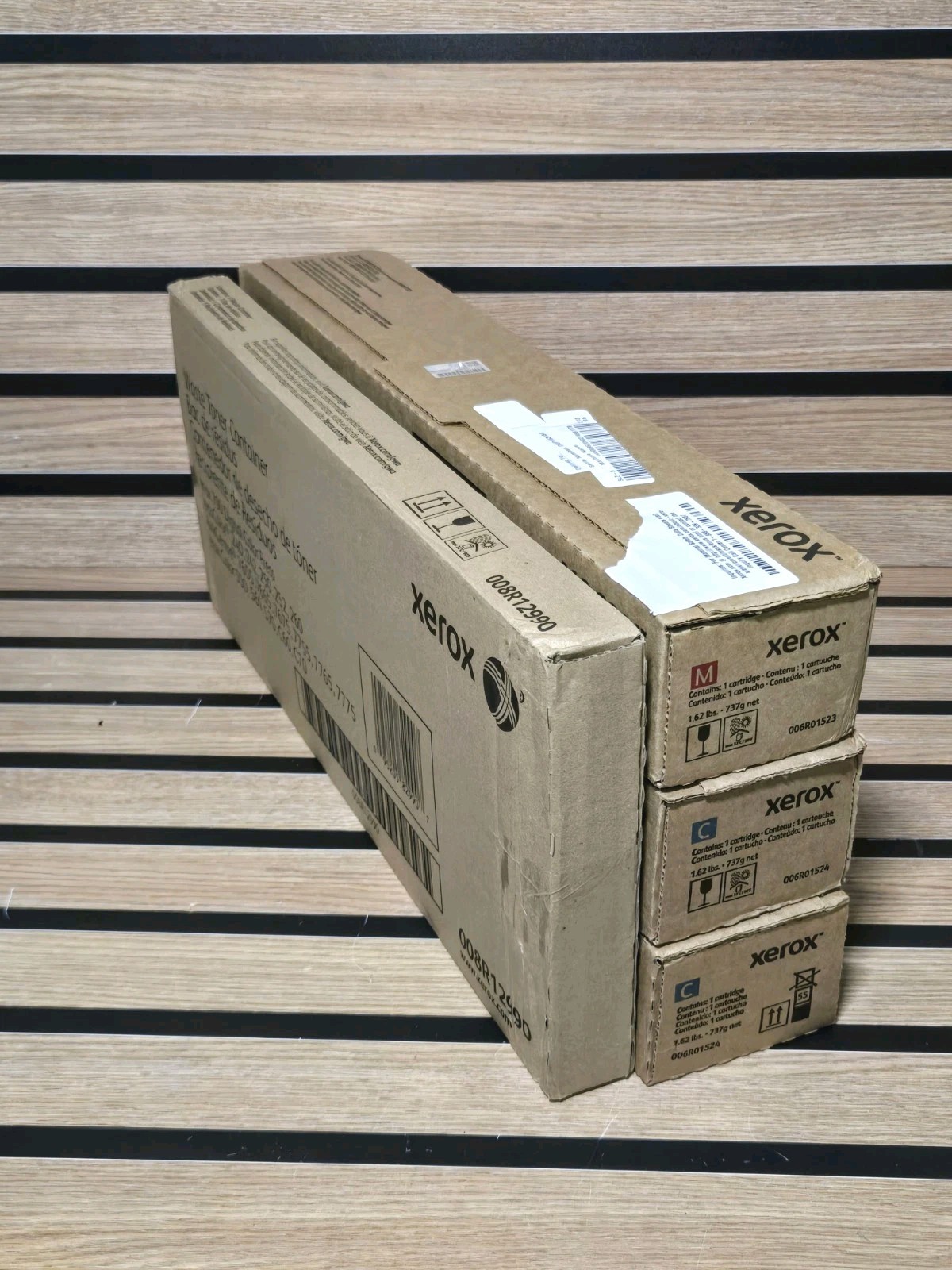 OEM Xerox Metered Toner Kit 2x Cyan 006R01524 1x Magenta 006R01523 1x 008R12990