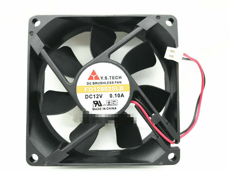 1pcs Y.S.TECH 8025 FD128025LB DC12V 0.10A 80*25MM Cooling Fan