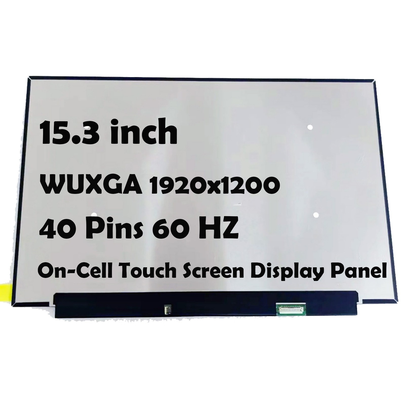 15.3" for AUO B153UAK01.0 1920x1200 40Pin LCD On-Cell Touch Screen Display Panel