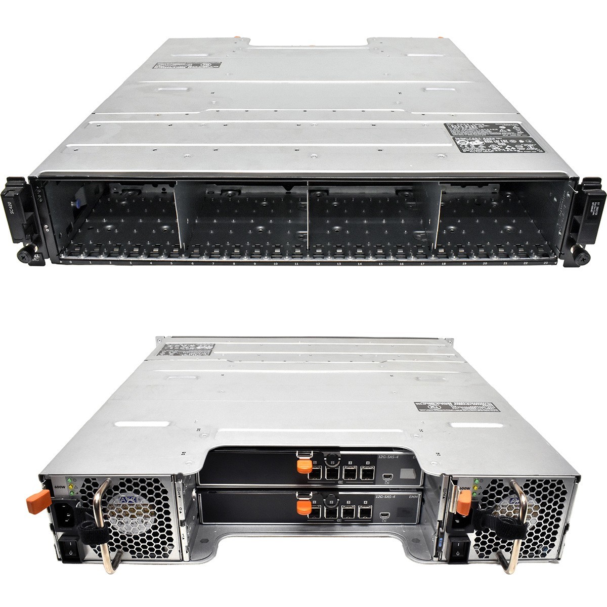 Dell EMC Storage SC420 2x 12G SAS 4 Controller 24x 2.5 SFF without caddies...