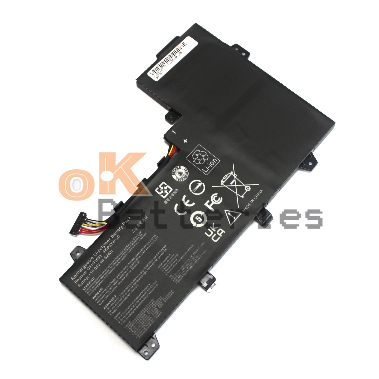 New C41N1533 Laptop Battery for Asus ZenBook Flip Q524UQ Q534UX UX560UQ UX560UX
