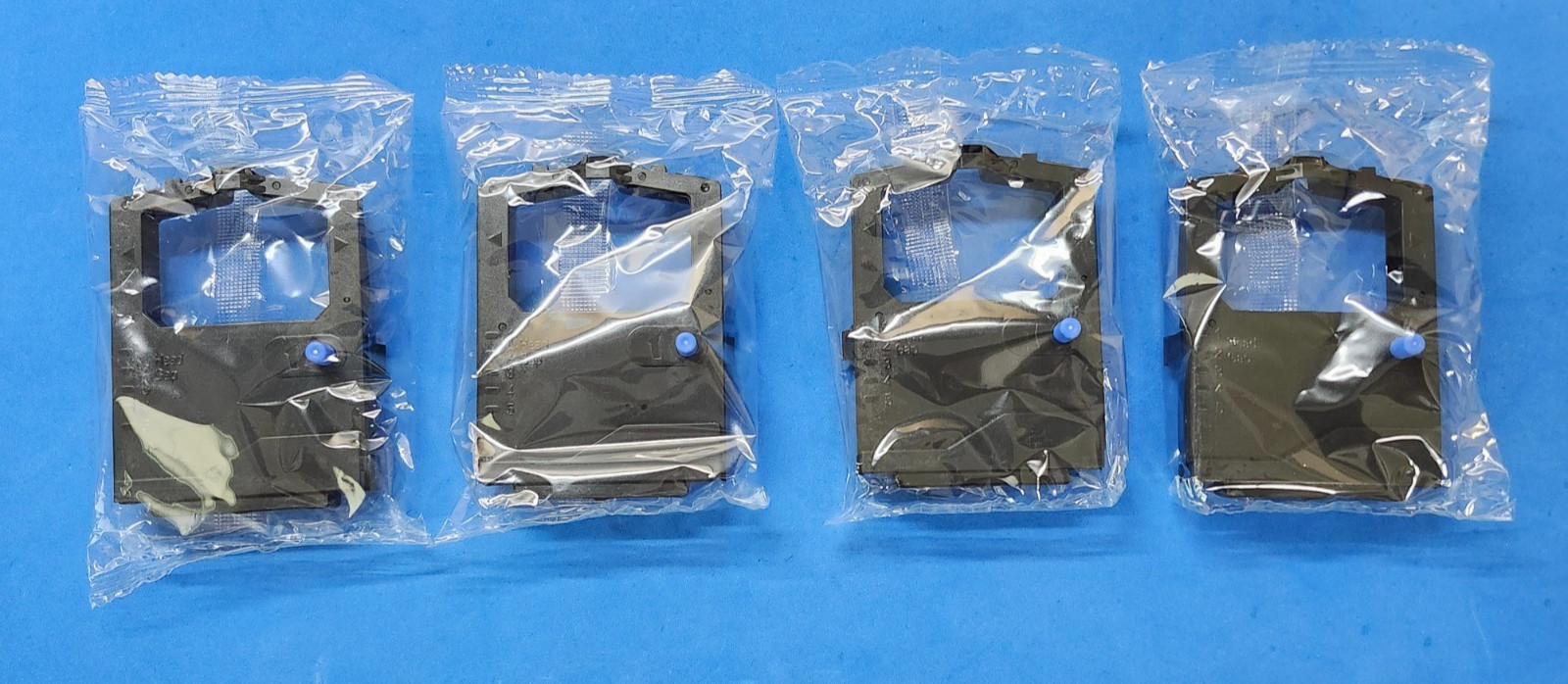 4-Pk. LD Printer Ribbon Cartridge 42377801 for Okidata Microline 420 420 421 490