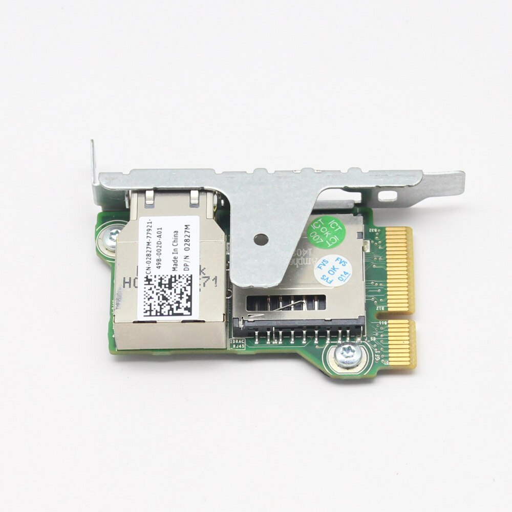 02827M FOR Dell R420 R320 T420 T320 R520 iDRAC Express Remote Access PowerEdge