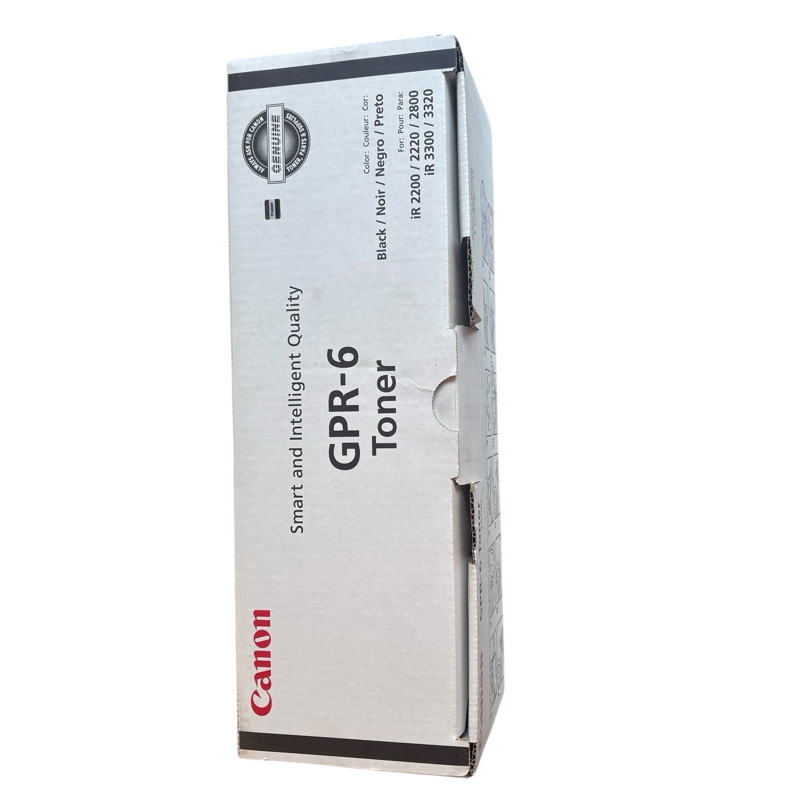 Original Canon GPR-6 High Yield Black Toner 6647A003AA, 15K Pages