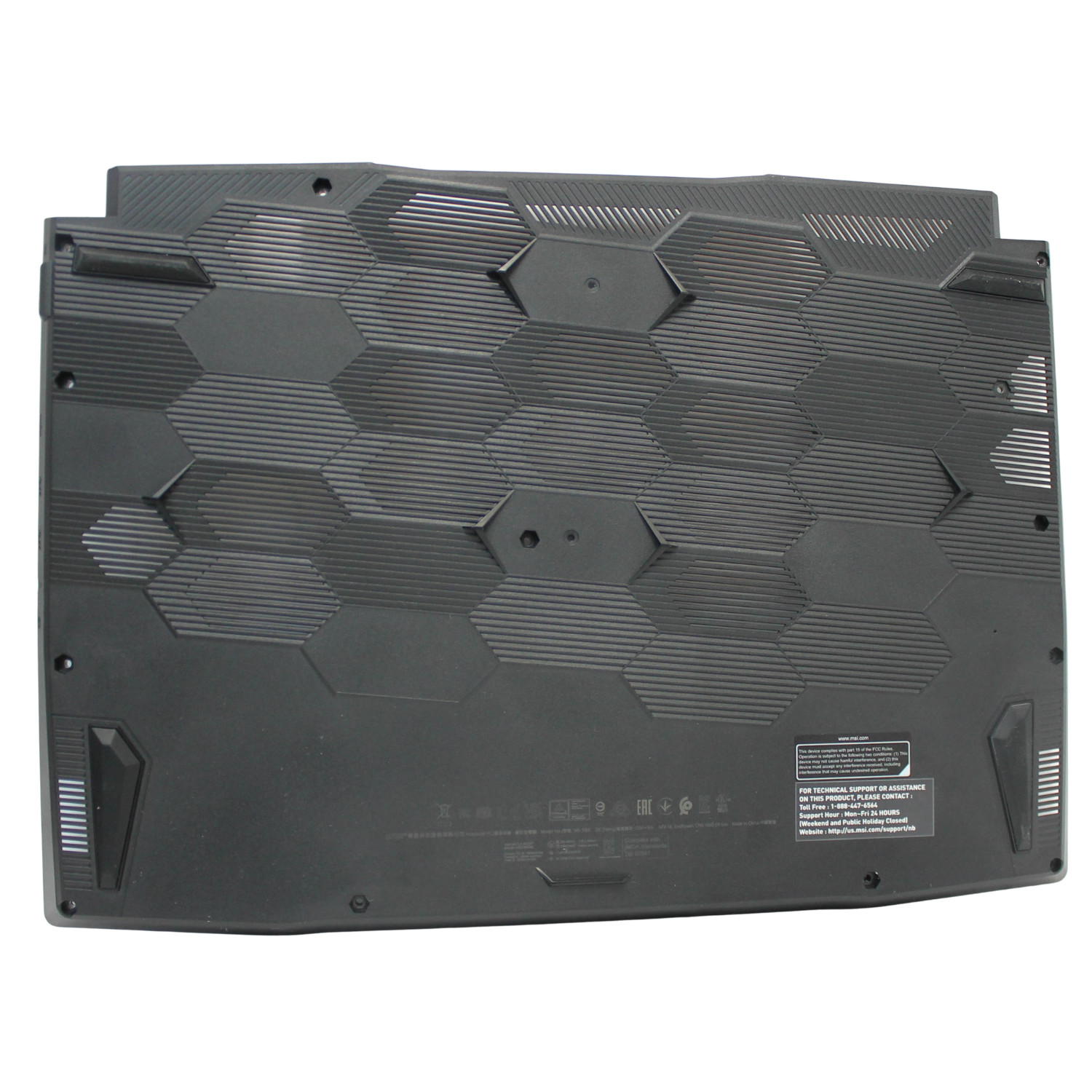307-583D231-M77 MSI Sword 15 A12UE A12UC Base Cover Black Grade A