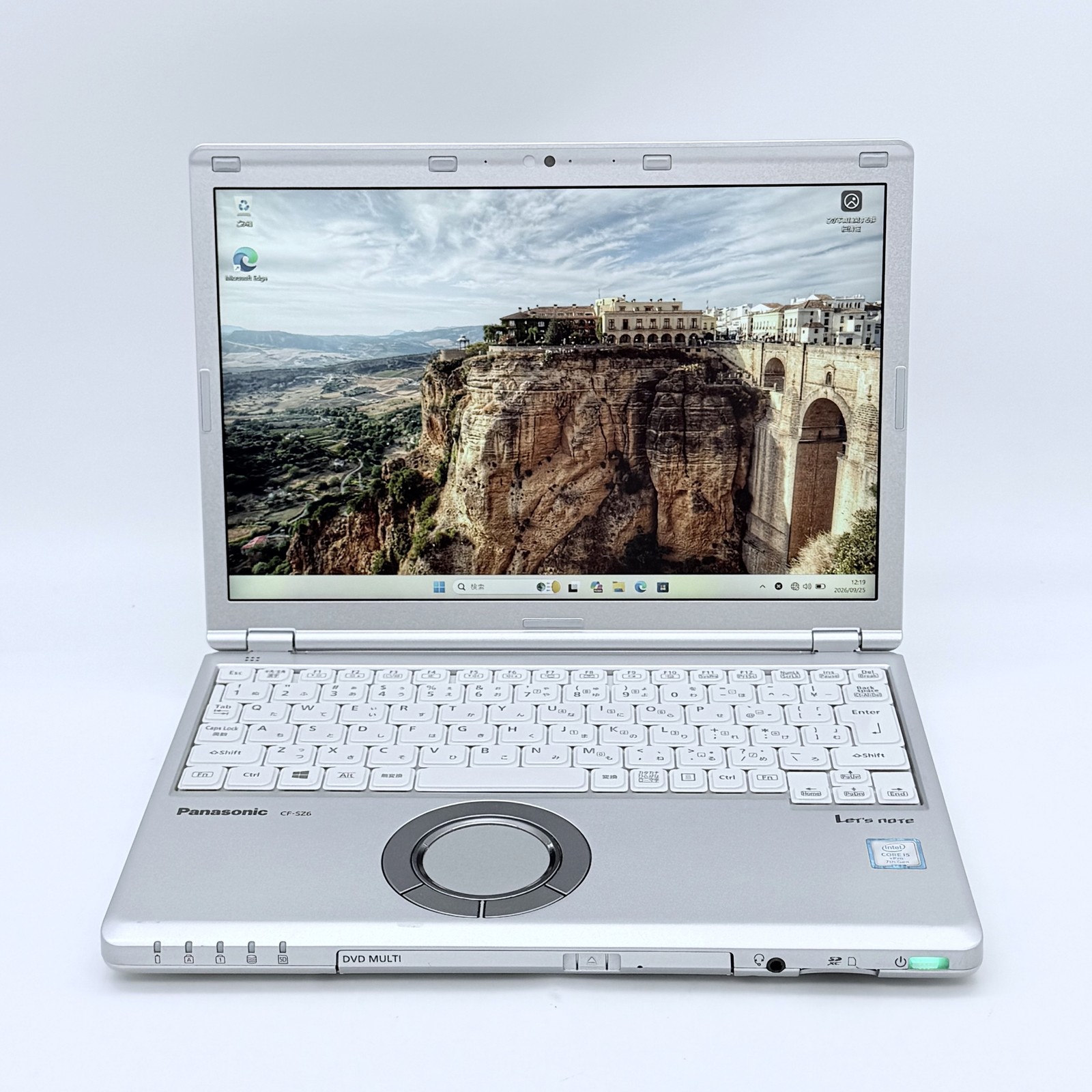 Panasonic Let's note CF-SZ6 Core i5 7th 8GB 128GB SSD 12.1in win11 Near Mint