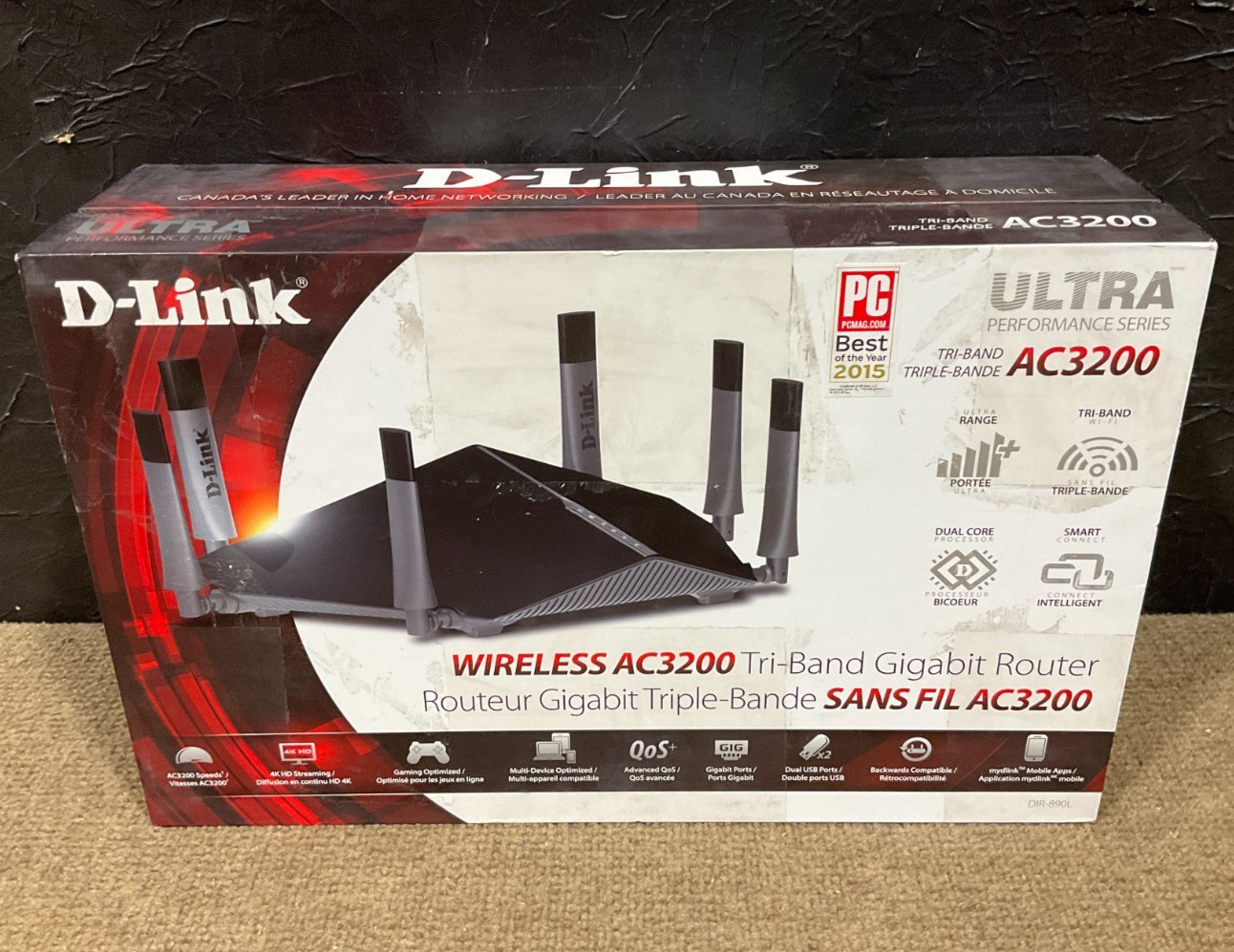 D-Link AC3200 802.11ac Wireless LAN Router DIR-890L ✨🔥✨NEW OPEN BOX✨🔥✨