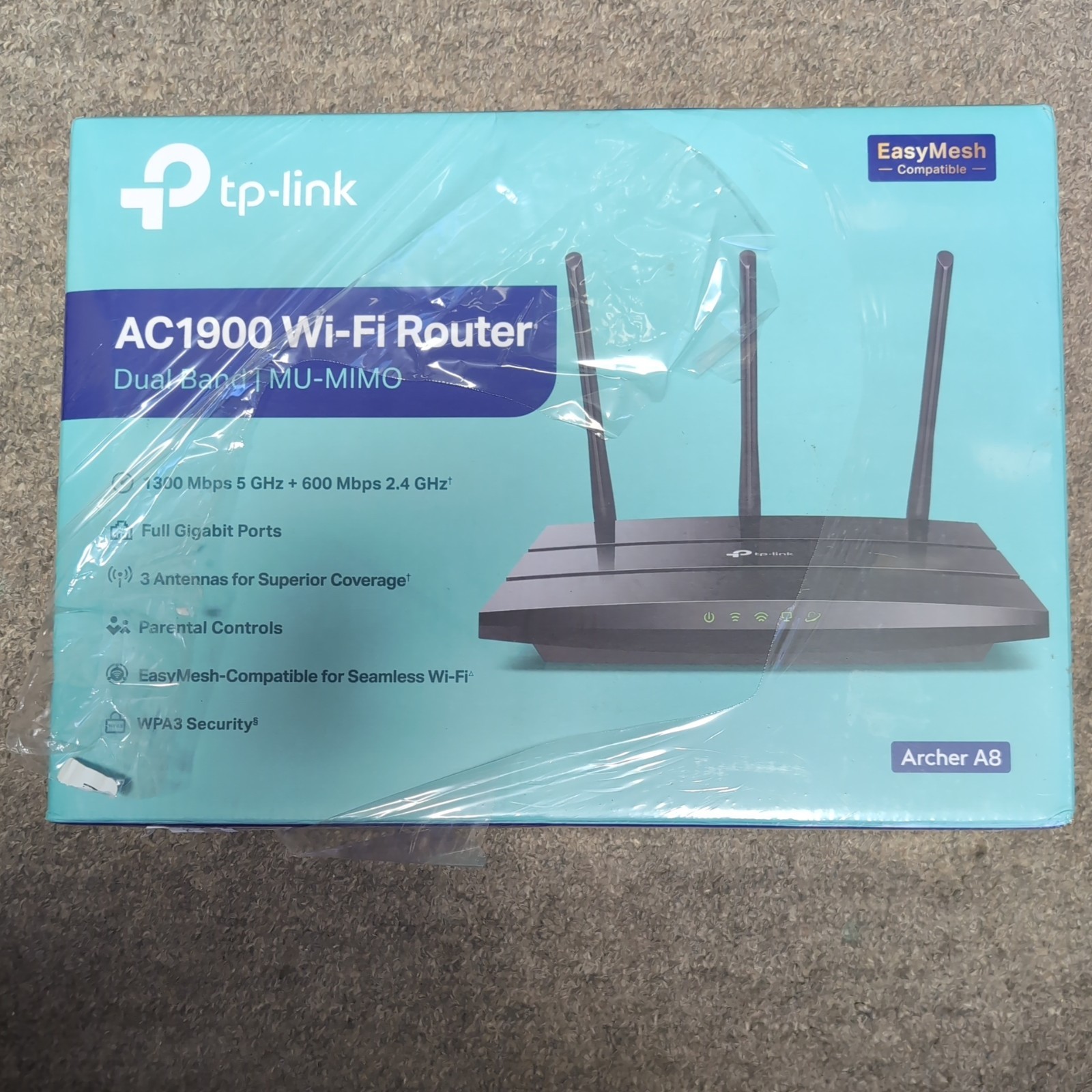 TP-Link Archer A8 AC1900 Dual Band Smart WiFi Router