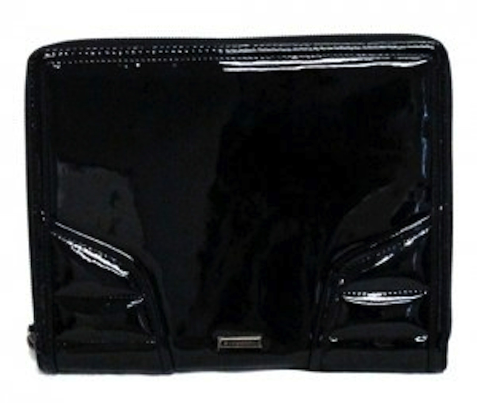 NWT BURBERRY $425 PATENT QUILT LEATHER TABLET IPAD COMPUTER SLEEVE CASE
