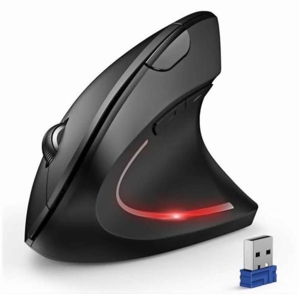 PRE-HOLIDAY SALE TECKNET Ergonomic Wireless Vertical Mouse Bluetooth 4800 DPI