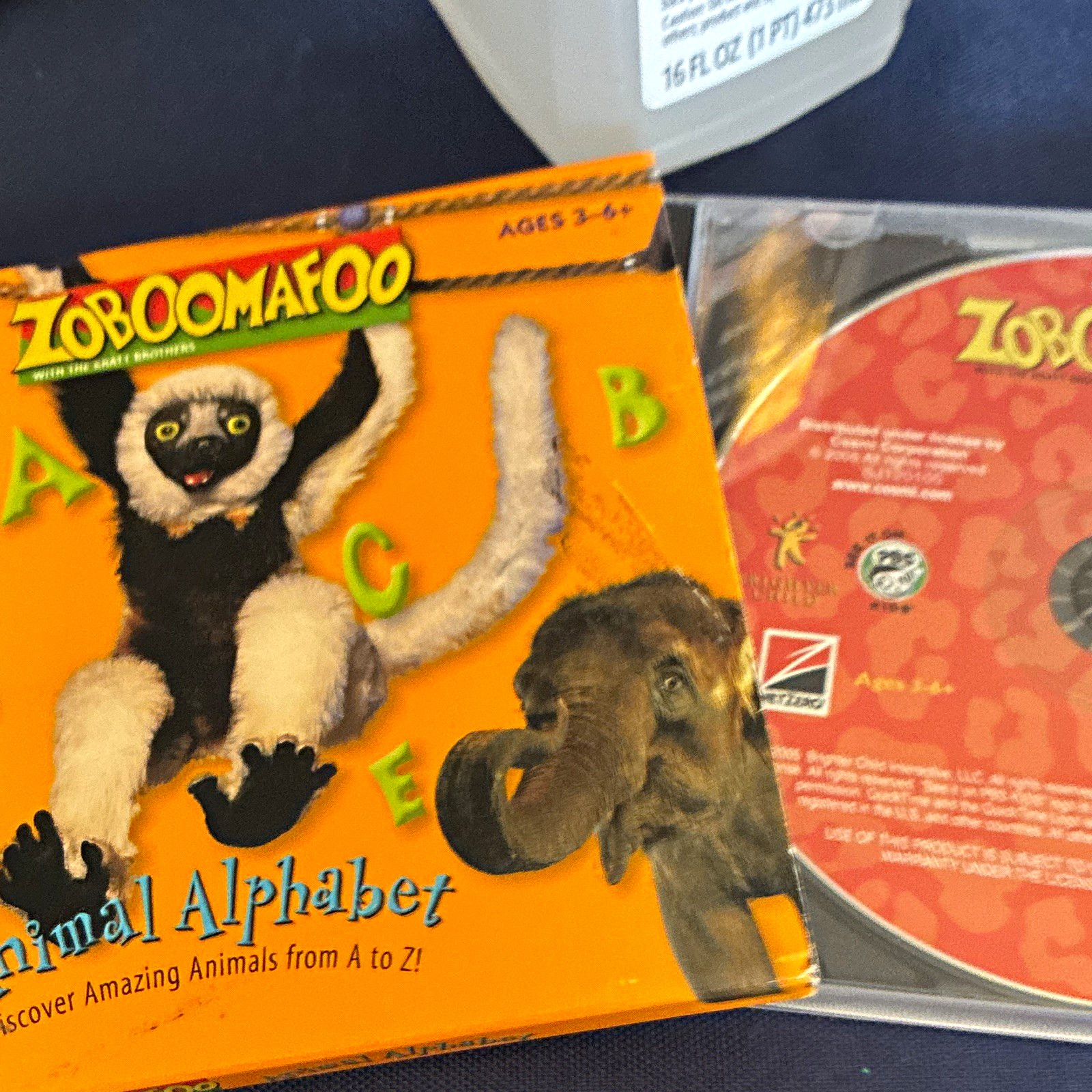 Brighter Child Zooboomafoo Animal Alphabet Early Learning PC CD Windows 98-XP