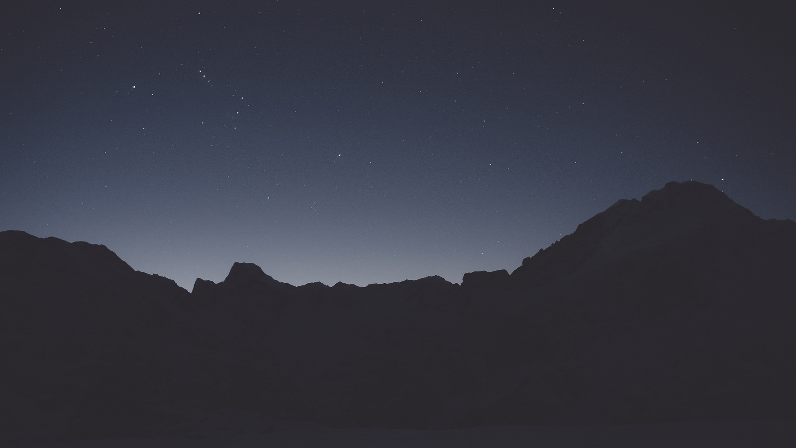 Landscape night dark sky nature stars calm low Custom Gaming Mat Desk